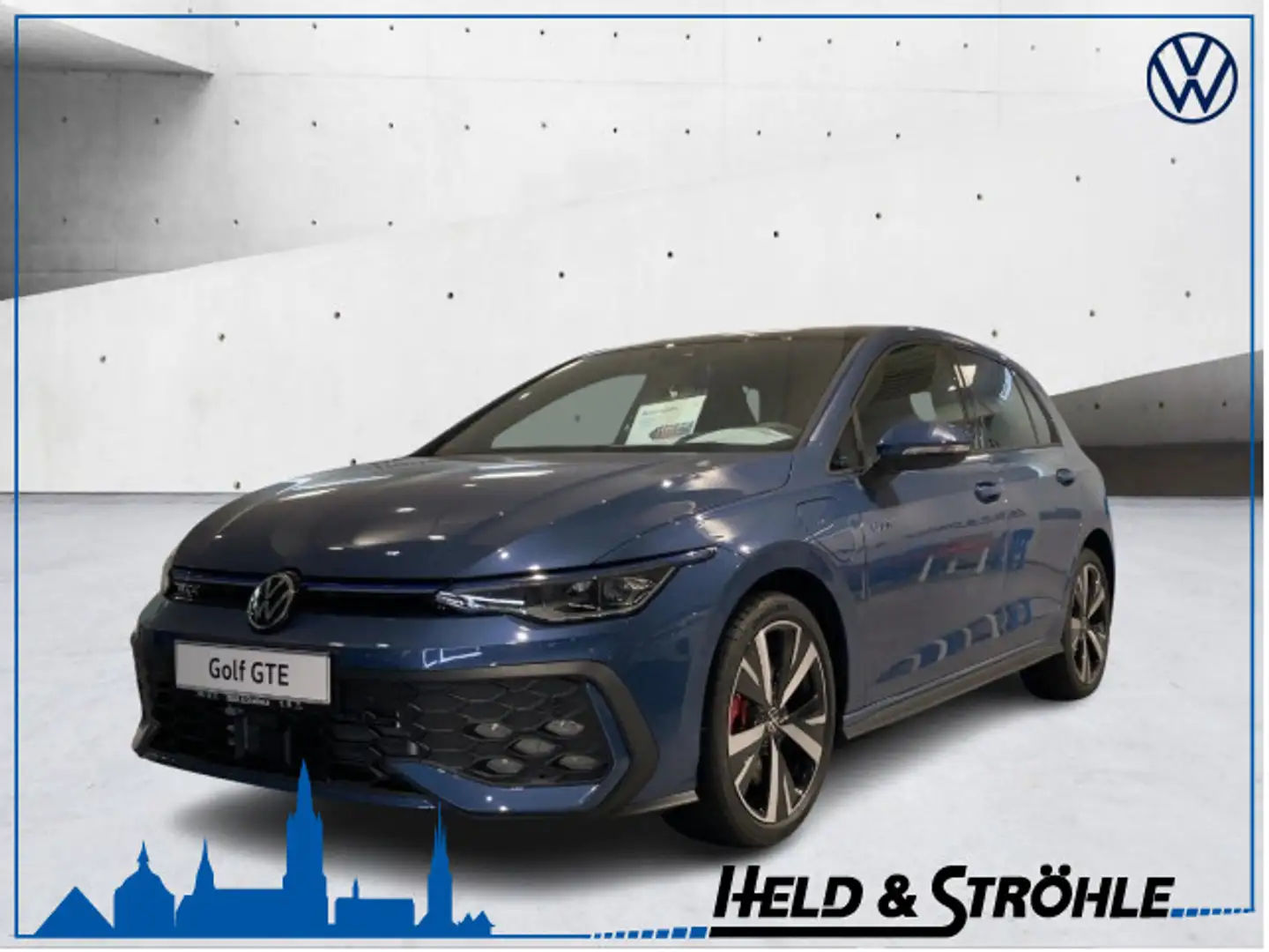 Volkswagen Golf GTE GTE AHK NAV 360°-KAM MATRIX DCC HuD KEYLESS Bleu - 1