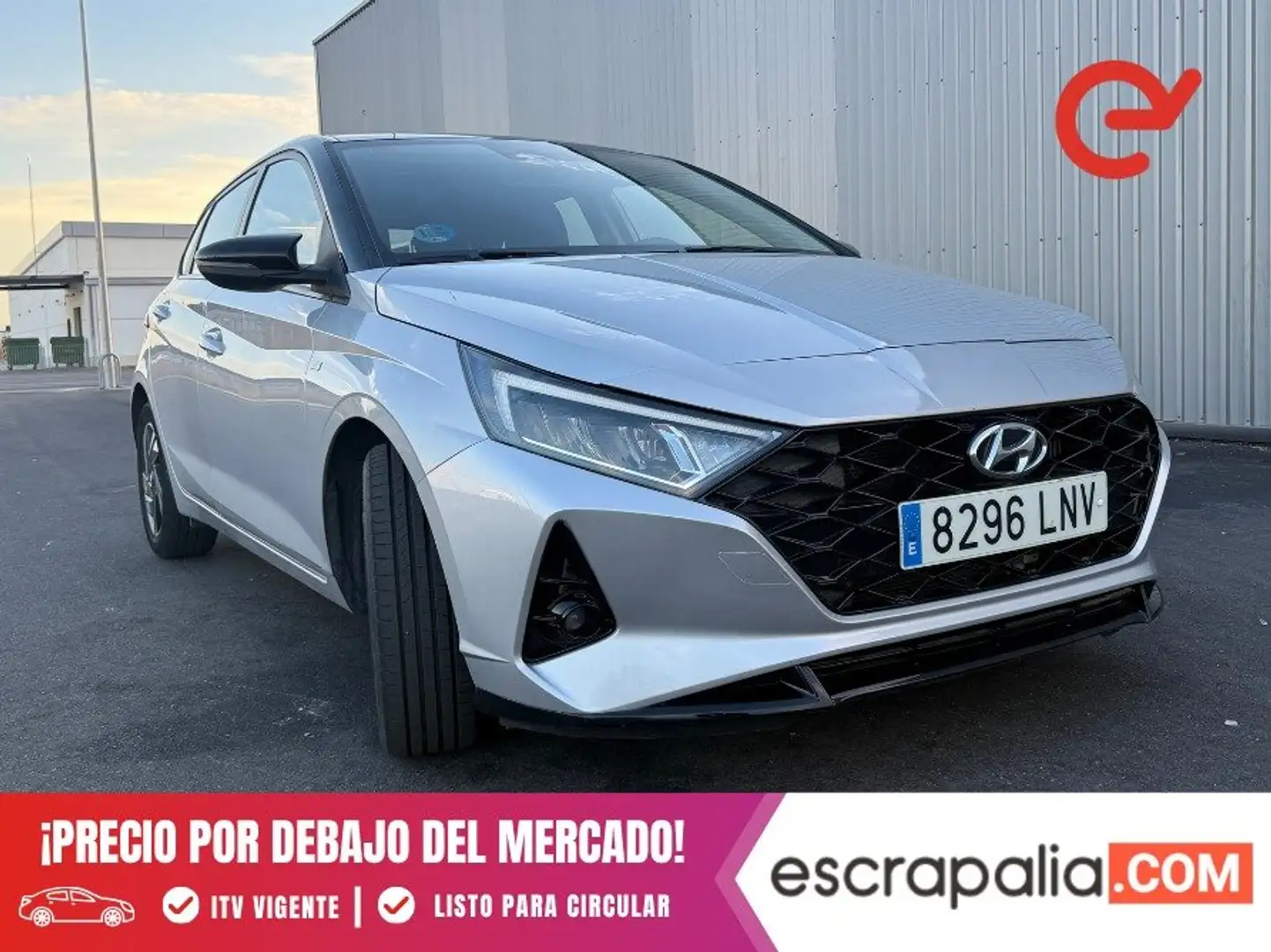 Hyundai i20 1.0 TGDI 74kW (100CV) 48V Tecno Gris - 1