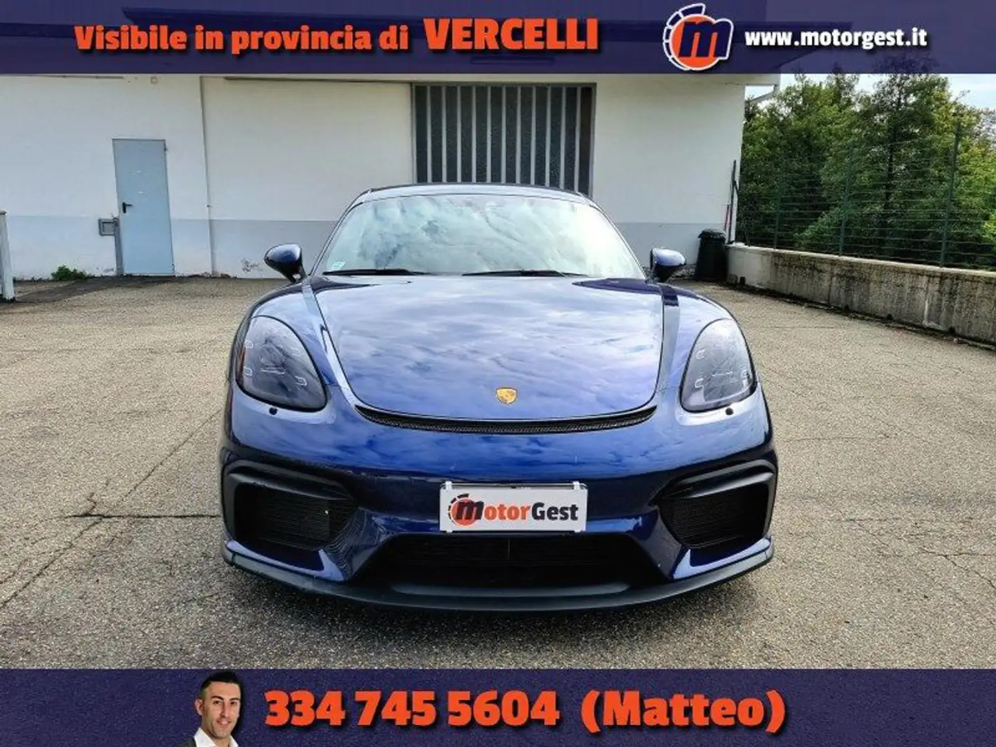 Porsche 718 Cayman PDK GT4 Blu/Azzurro - 2