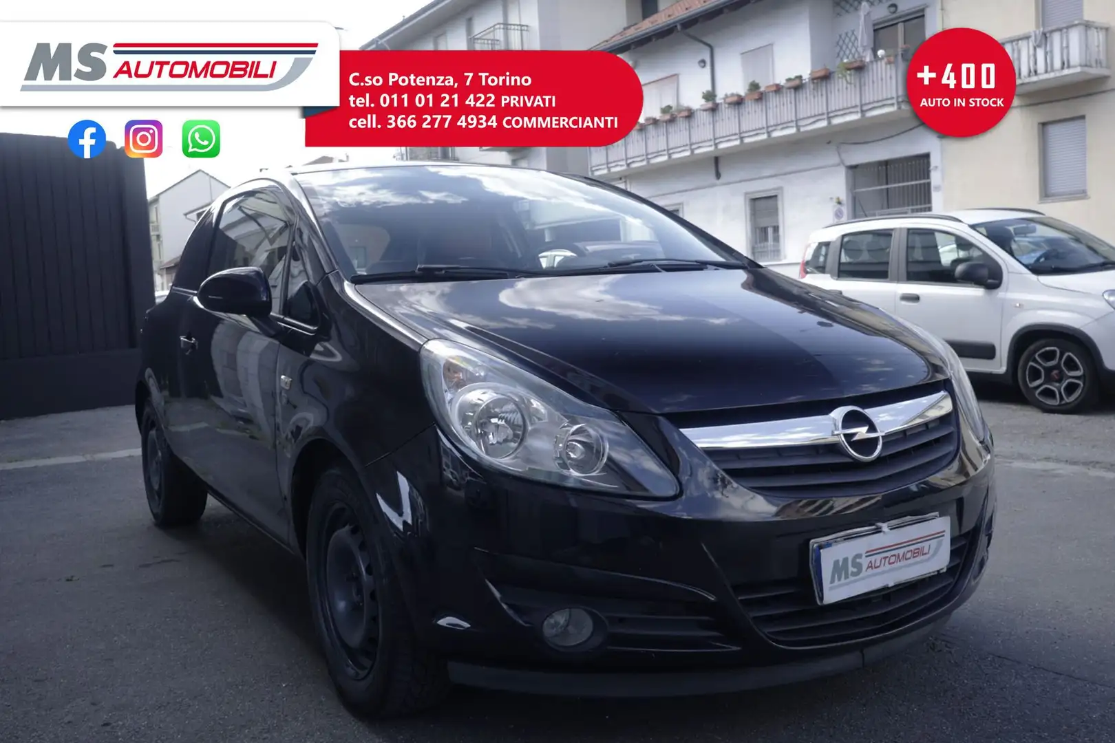 Opel Corsa Opel Corsa 1.3 CDTI 75CV ecoFLEX 3 porte Sport 55 Nero - 1