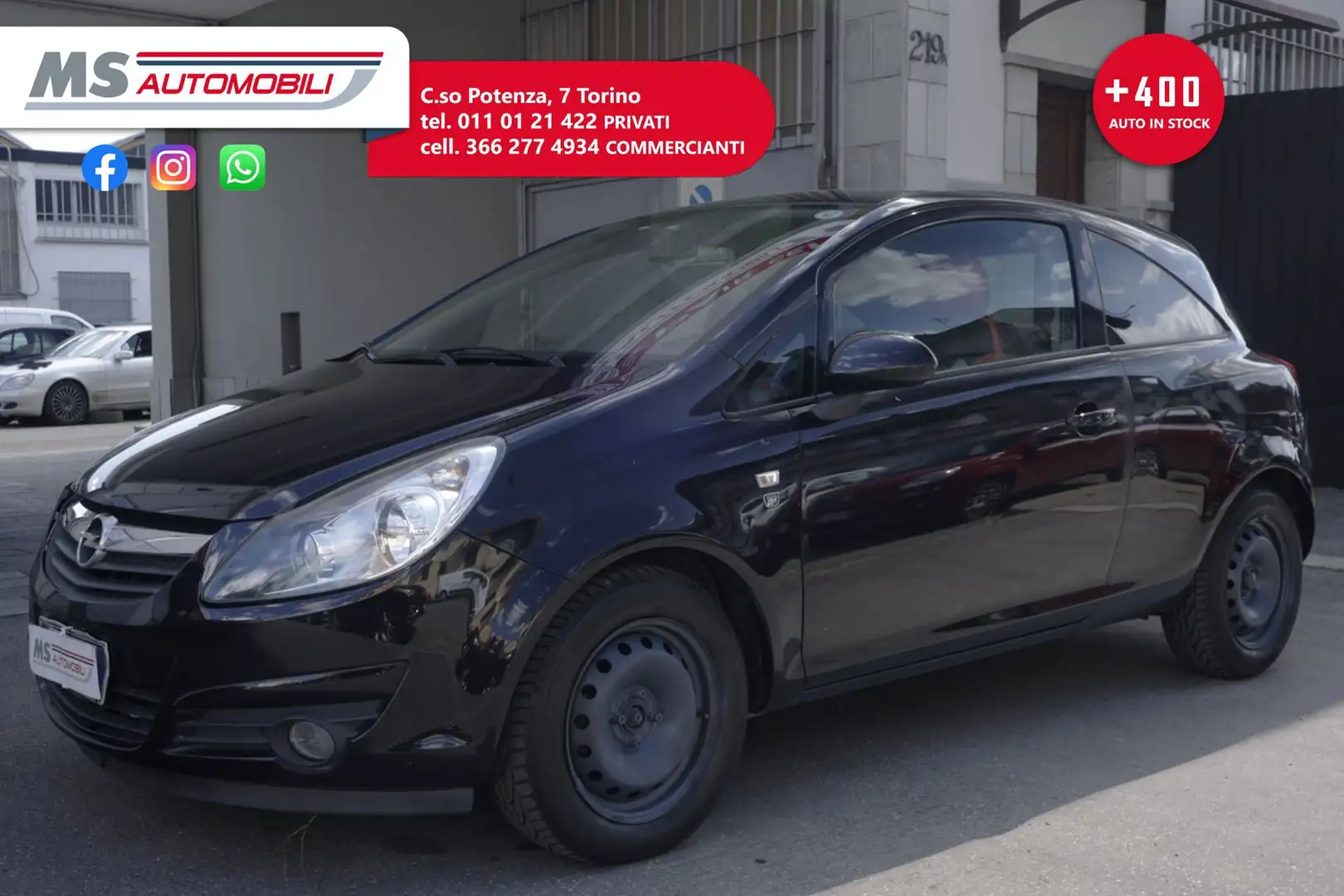 Opel Corsa Opel Corsa 1.3 CDTI 75CV ecoFLEX 3 porte Sport Un Nero - 1