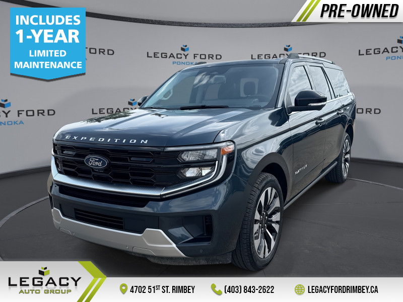 2026 Ford Expedition Platinum Max  2ND ROW BENCH I 360 CAM I NAVI