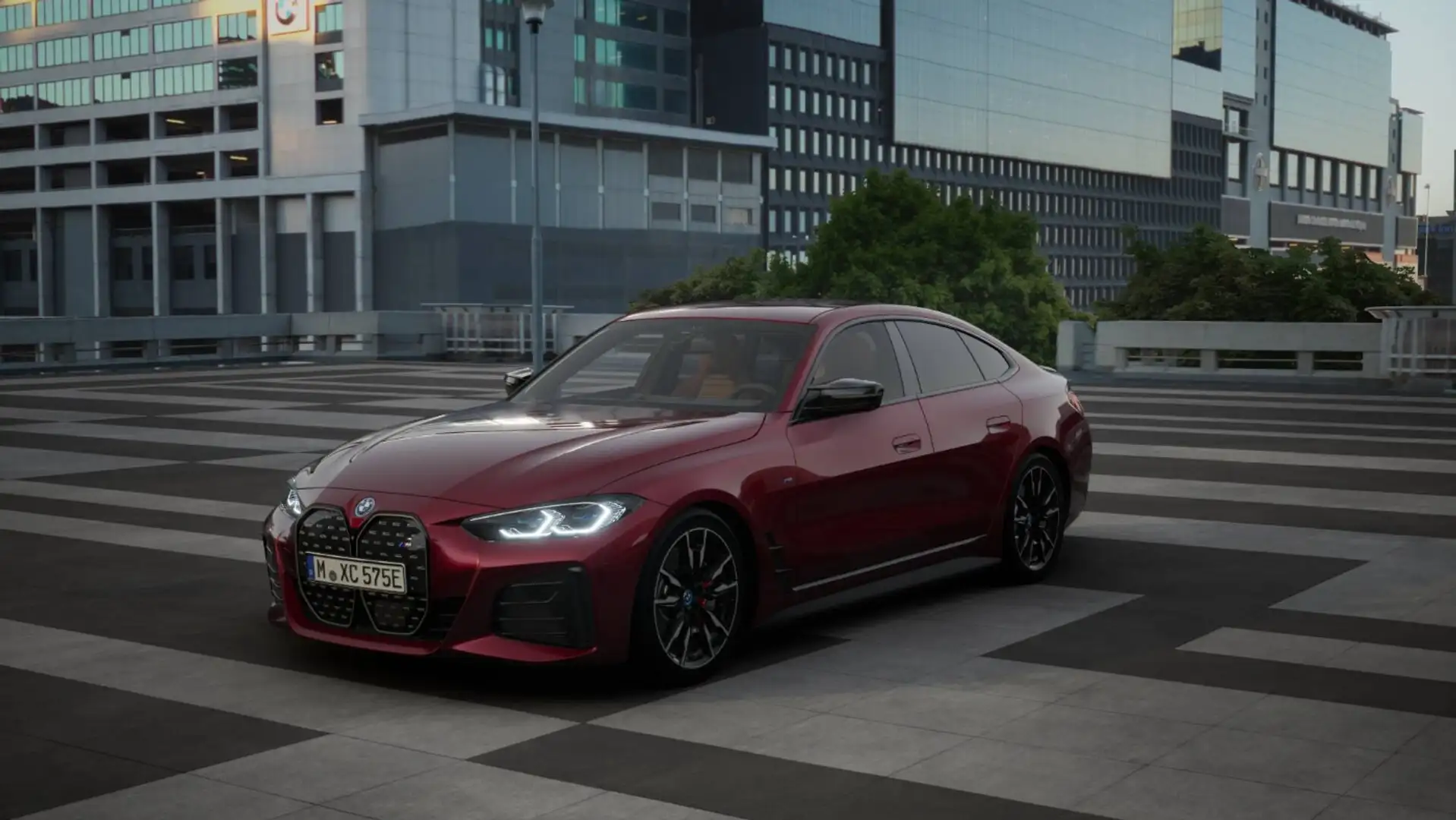 BMW i4 M50 Gran Coupe ///M-Sport PRO ACC Laser SpurAss Rouge - 1