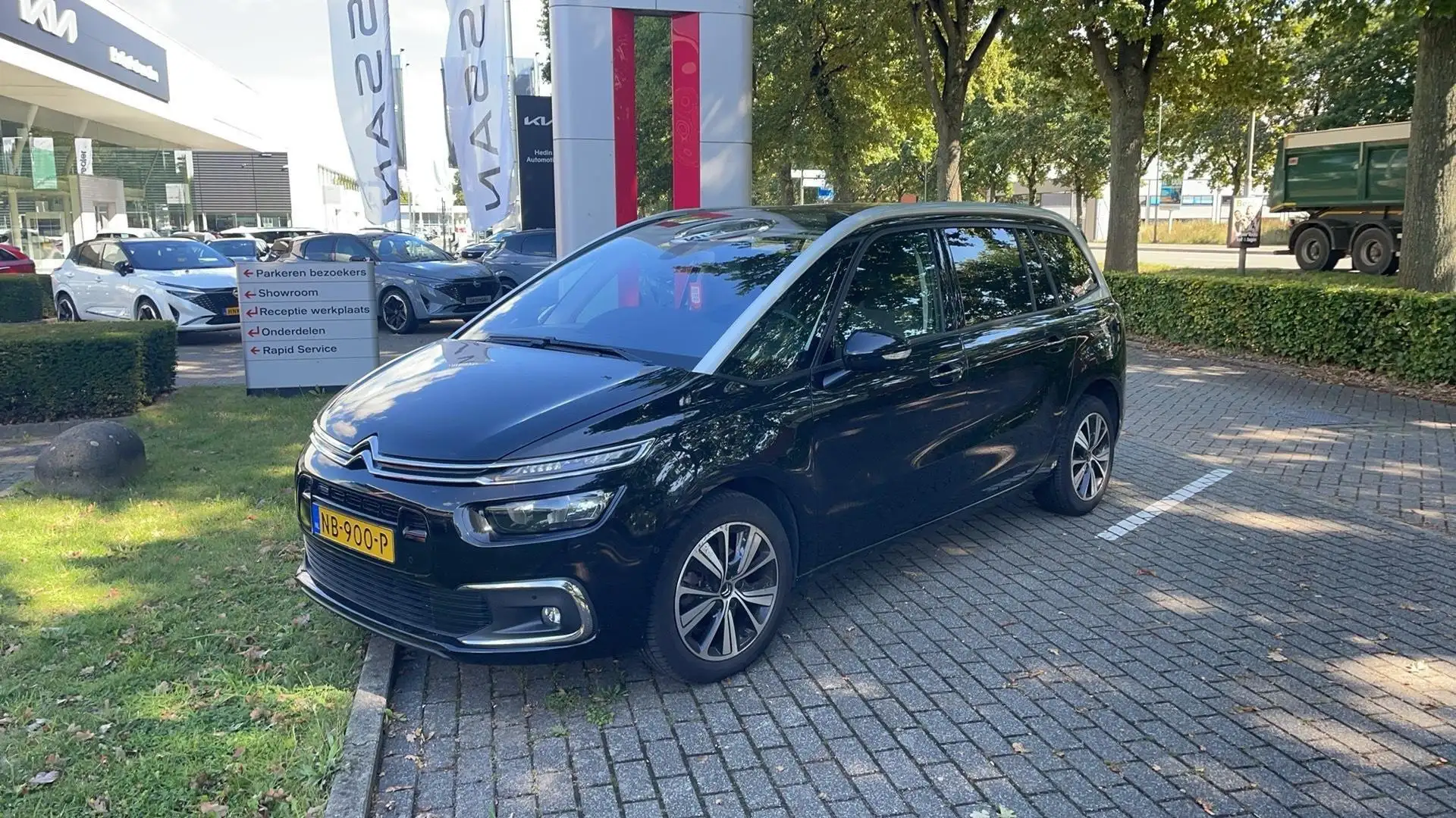 Citroen Grand C4 Picasso 1.2 PureTech Feel | 7 pers | Navigatie | Riem reed Noir - 1