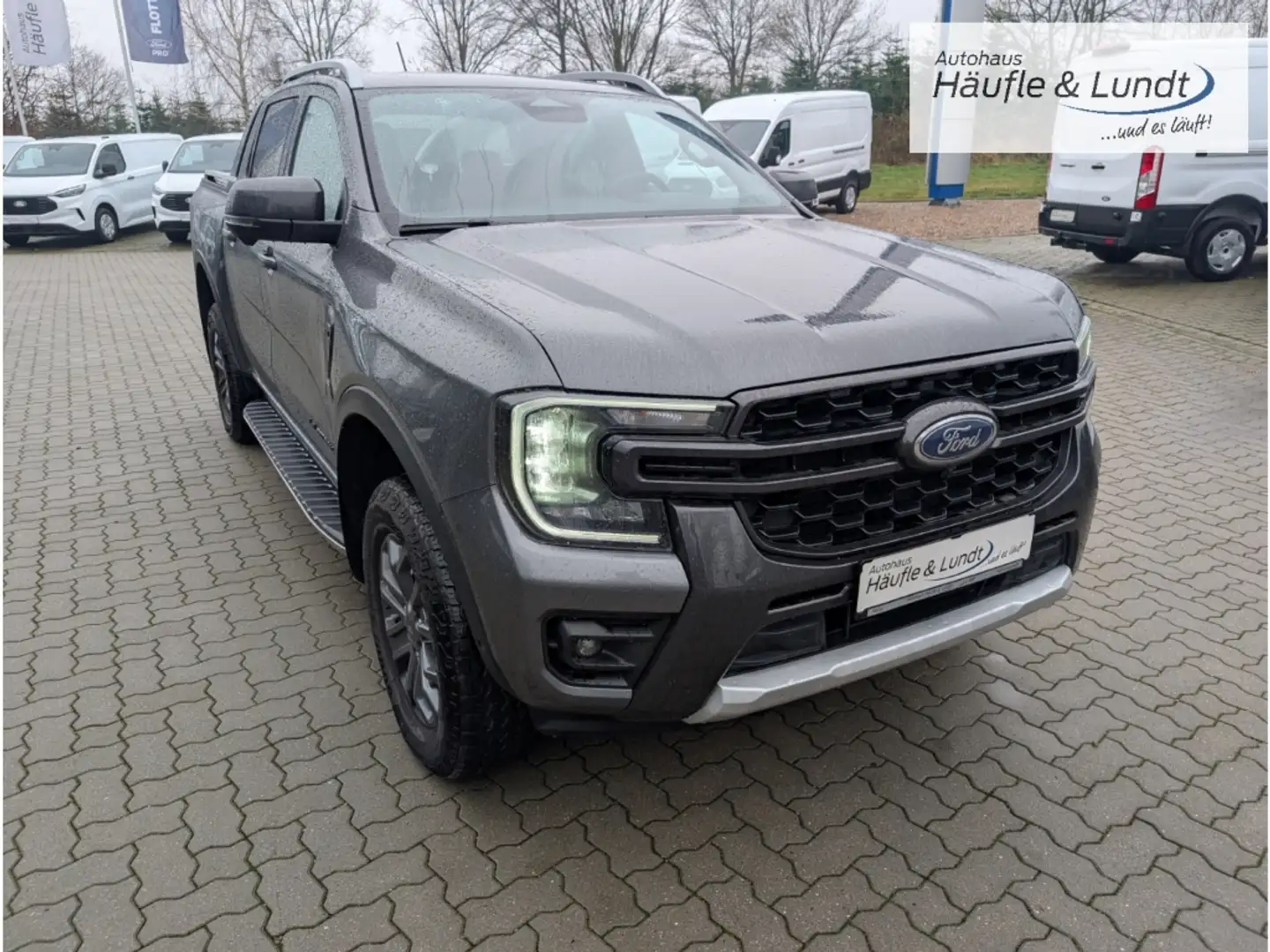 Ford Ranger Wildtrak 3.0 V6 -el. Rollo-Standheizung-1.Hand- Grau - 2