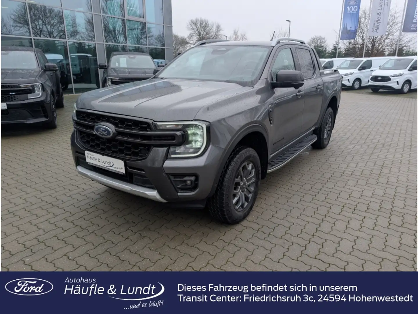 Ford Ranger Wildtrak 3.0 V6 -el. Rollo-Standheizung-1.Hand- Grau - 1