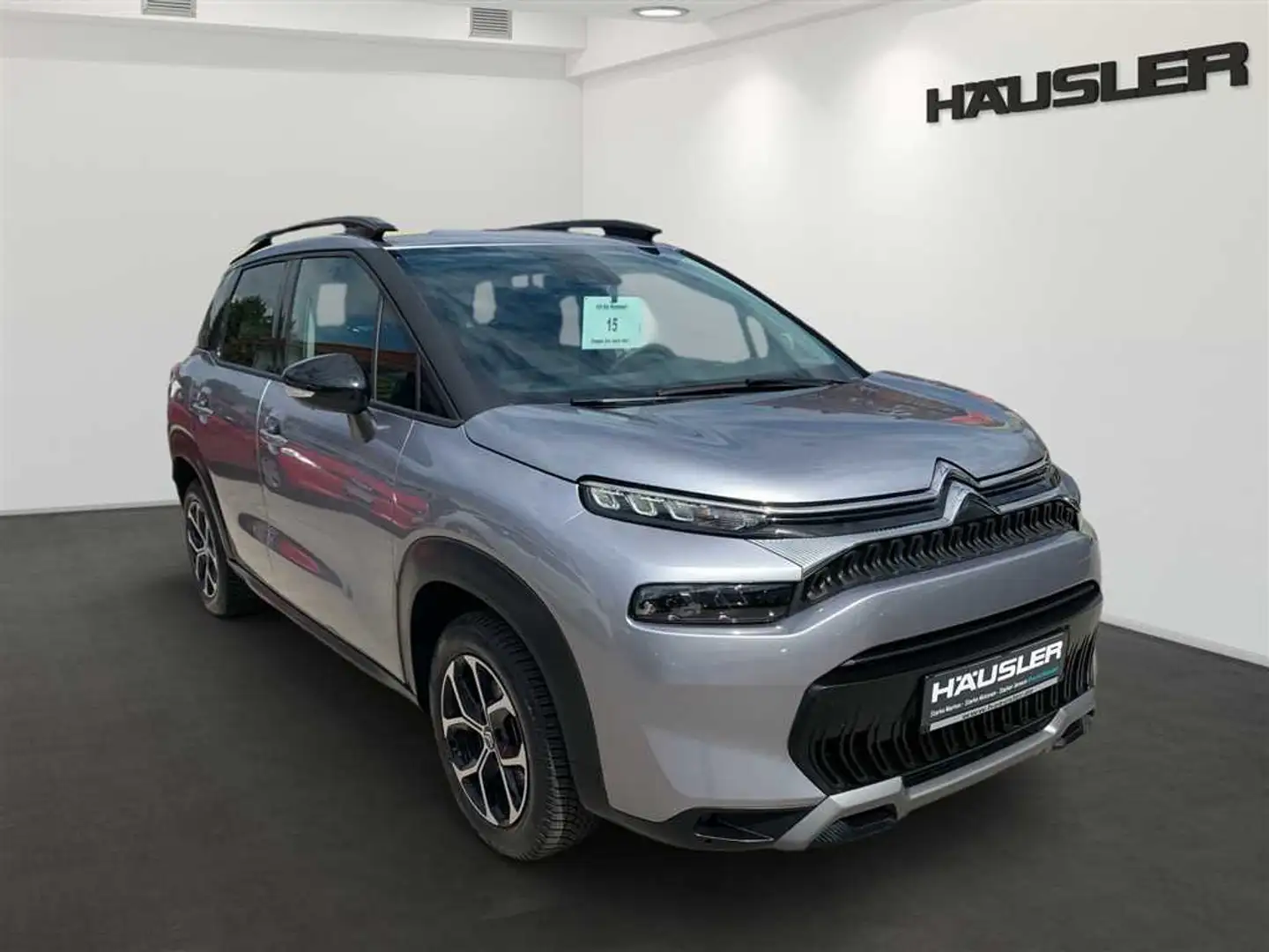 Citroen C3 Aircross 1.2T AT Plus Navi LED PDC Klimaautomatik Tempomat Grau - 2