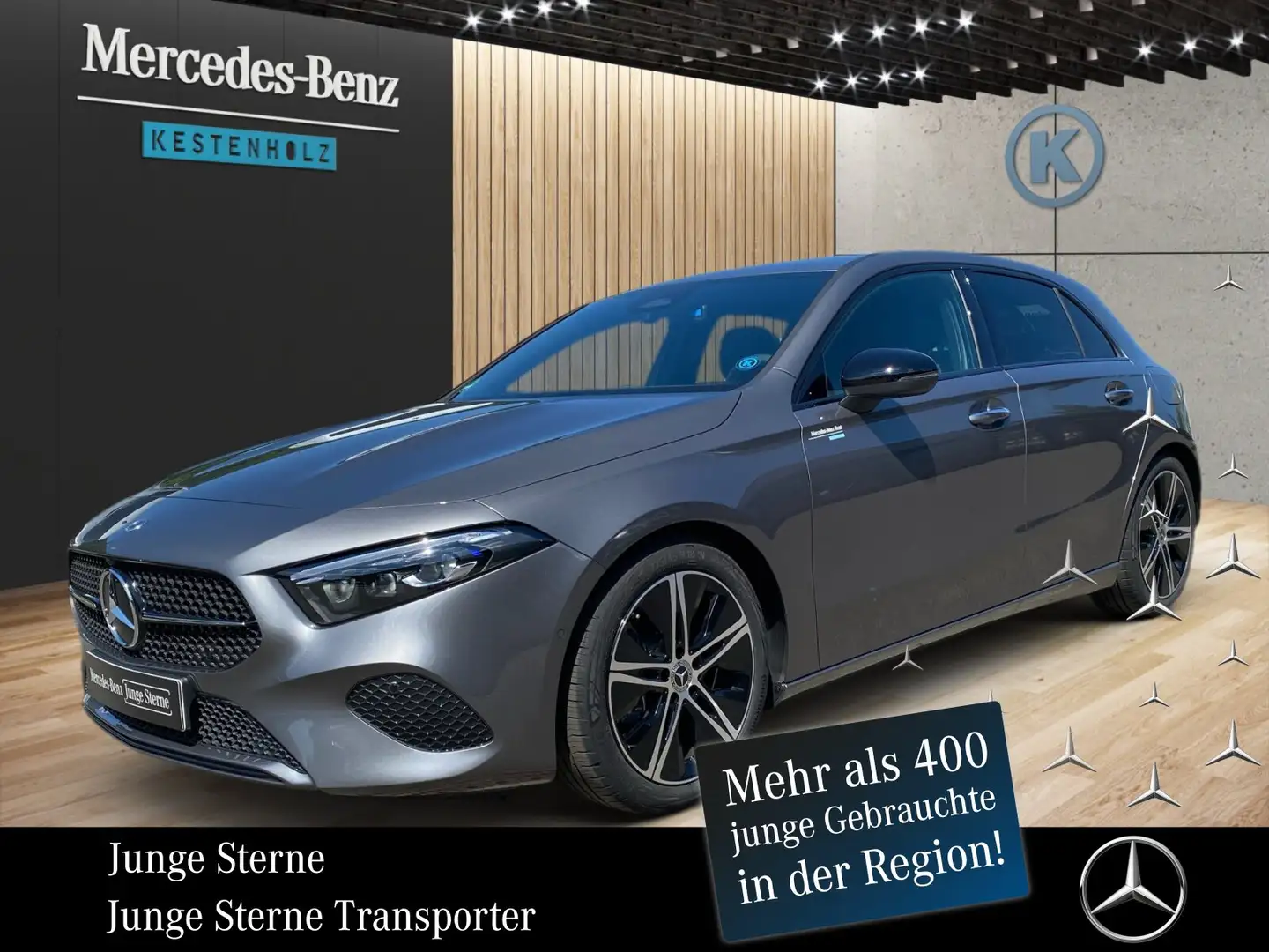 Mercedes-Benz A 200 A 200 d PROGRESSIVE°ADV+°NIGHT°MBEAM°KEYLESS° Grau - 1