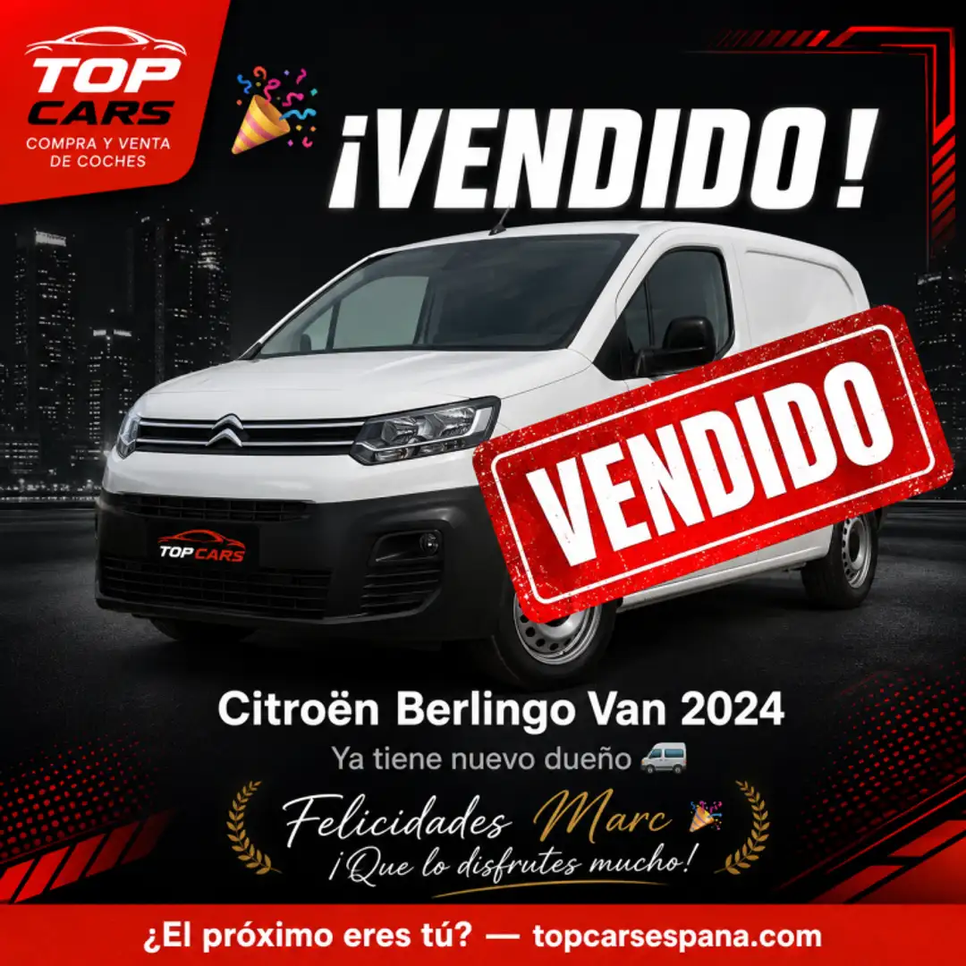 Citroen Berlingo Van BlueHDi S&S Talla M 100 Blanco - 1