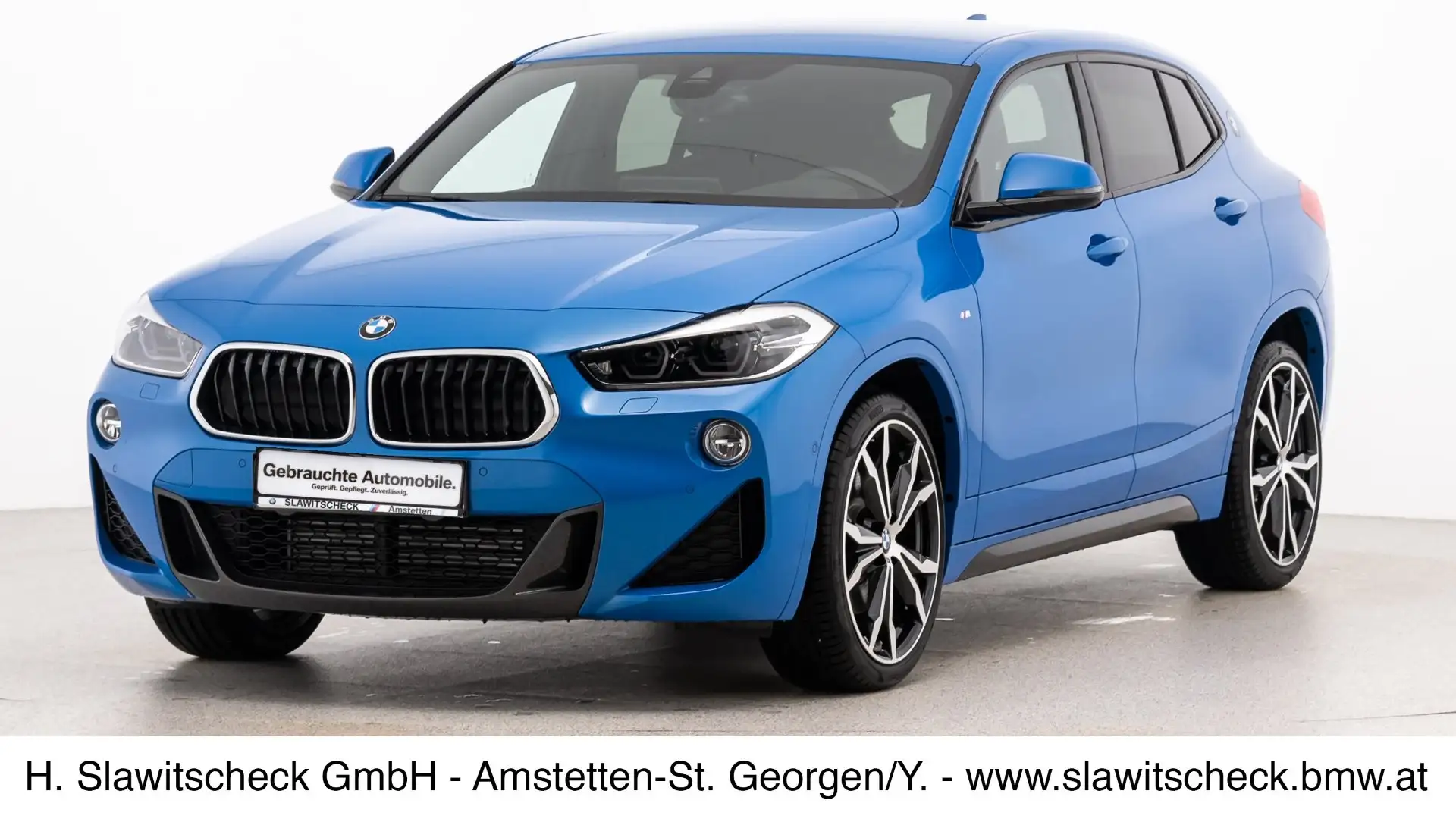BMW X2 xDrive20d Blau - 1