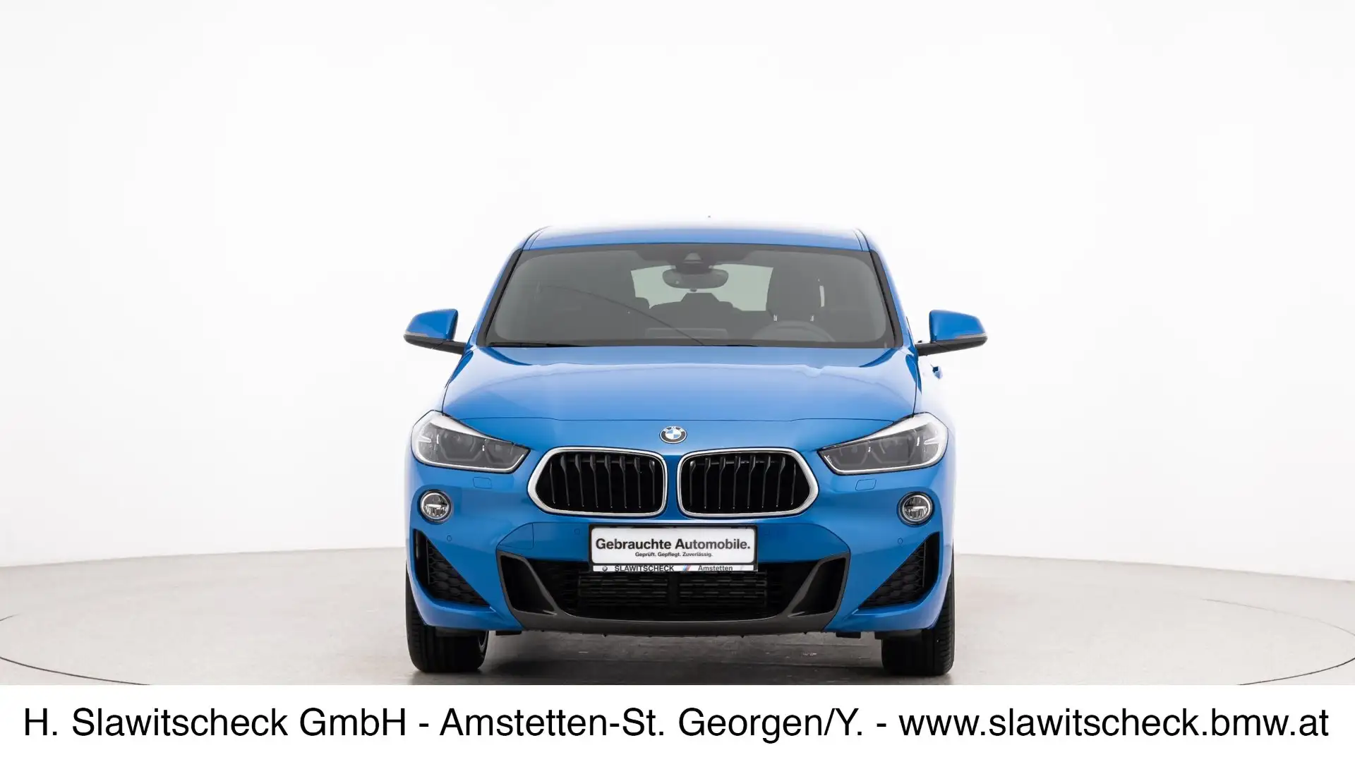 BMW X2 xDrive20d Blau - 2