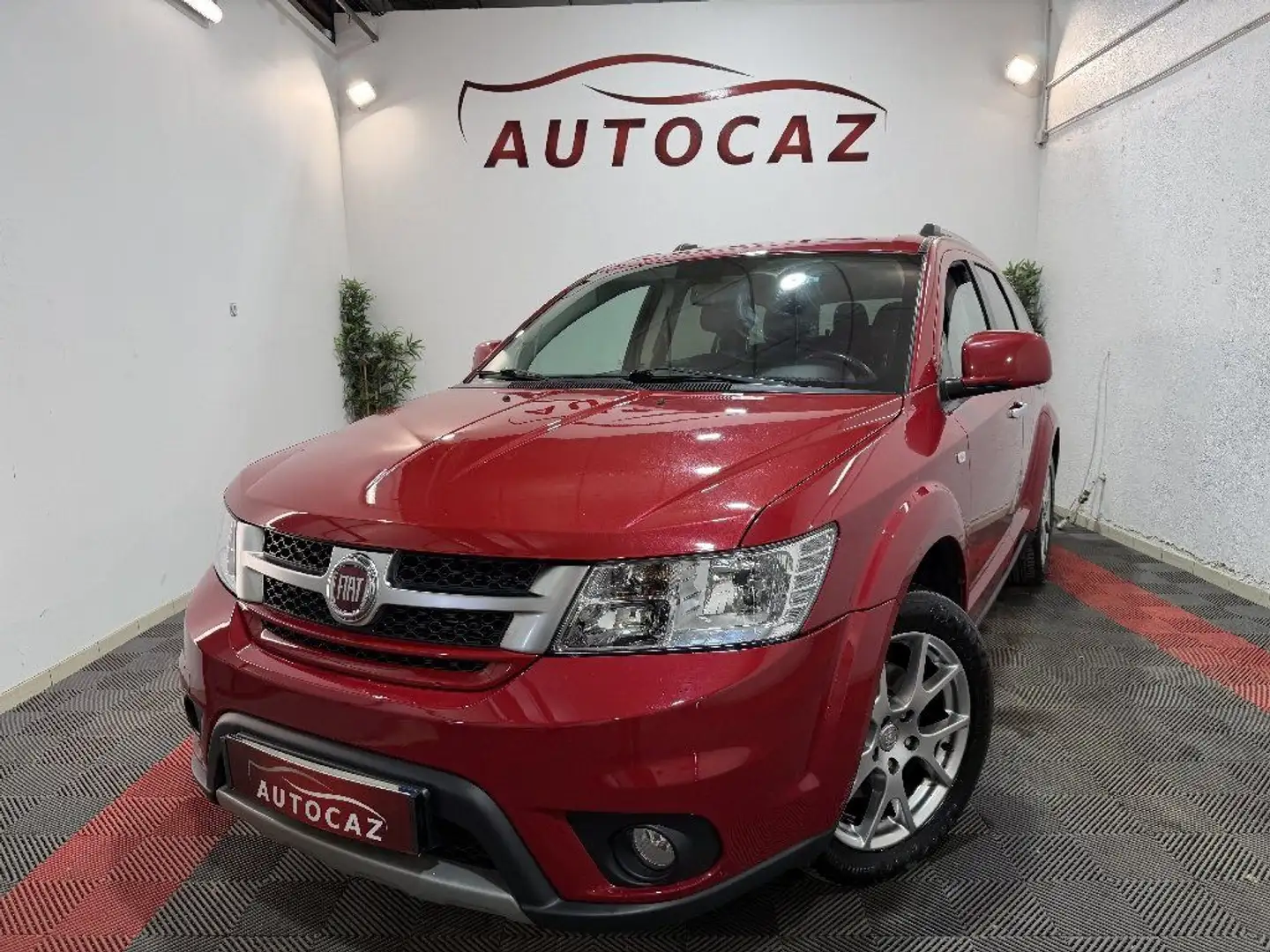 Fiat Freemont 2.0 16V Multijet 170 ch 4x4 Lounge AUTOMATIQUE +CAMERA +94000KMS Rojo - 1