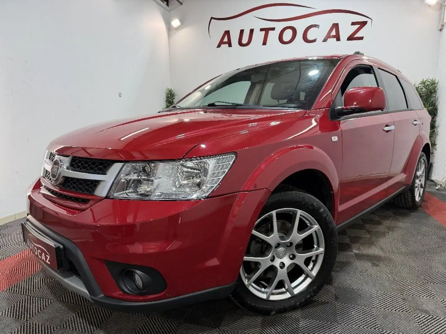 Fiat Freemont 2.0 16V Multijet 170 ch 4x4 Lounge AUTOMATIQUE +CAMERA +94000KMS Rojo - 2