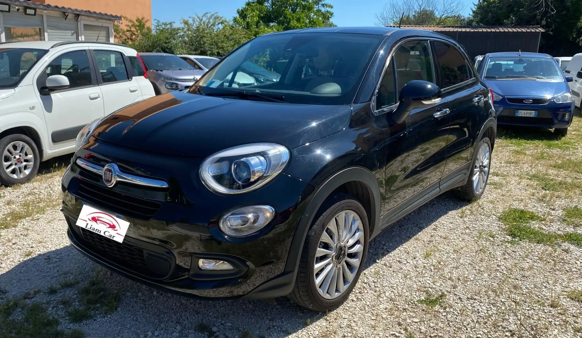 Fiat 500X 1.4 MultiAir 140 CV Lounge Zwart - 1