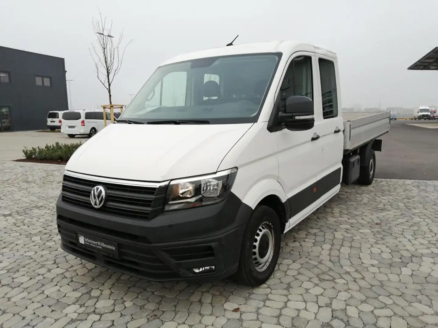 Volkswagen Crafter 35 DoKa Pritsche L3 *Klima*Staukasten* Weiß - 2