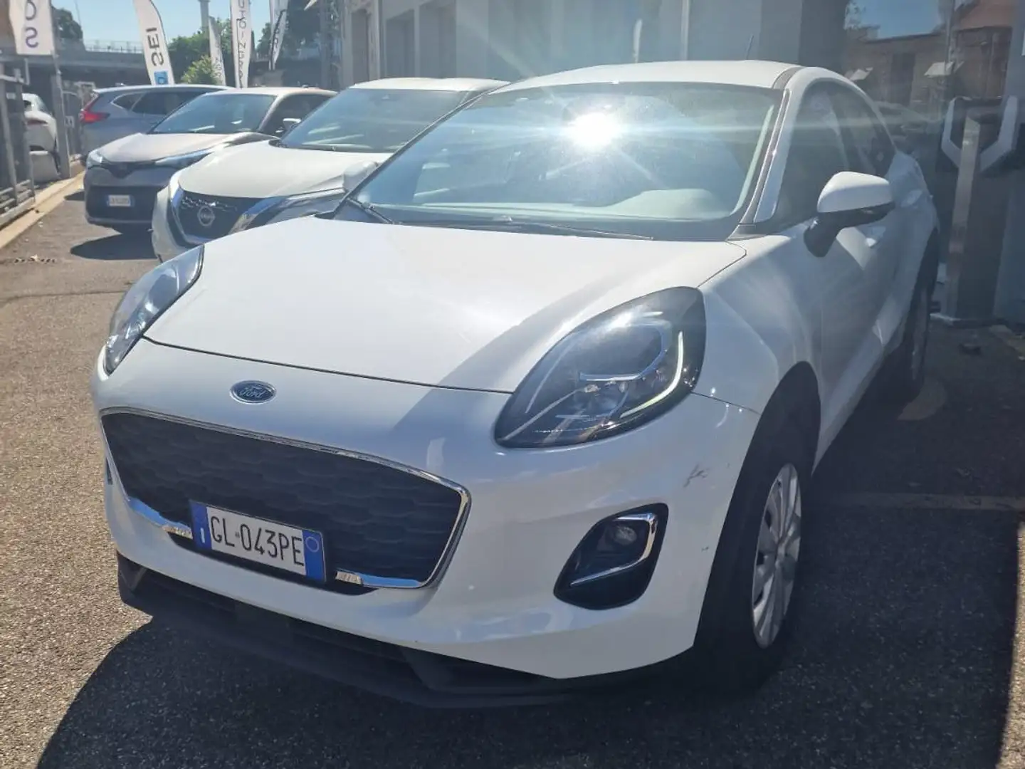 Ford Puma Puma II 2020 1.0 ecoboost Connect 95cv Blanc - 1