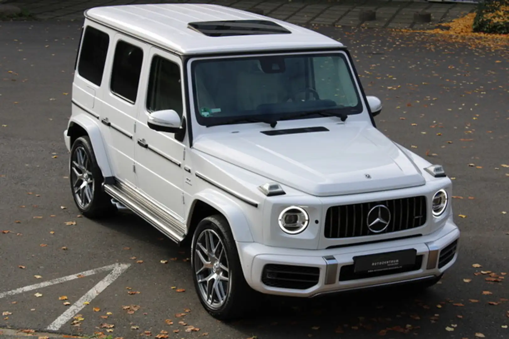 Mercedes-Benz G 63 AMG 1.Hand/Burmester/Designo/360°/Multibeam Blanc - 1