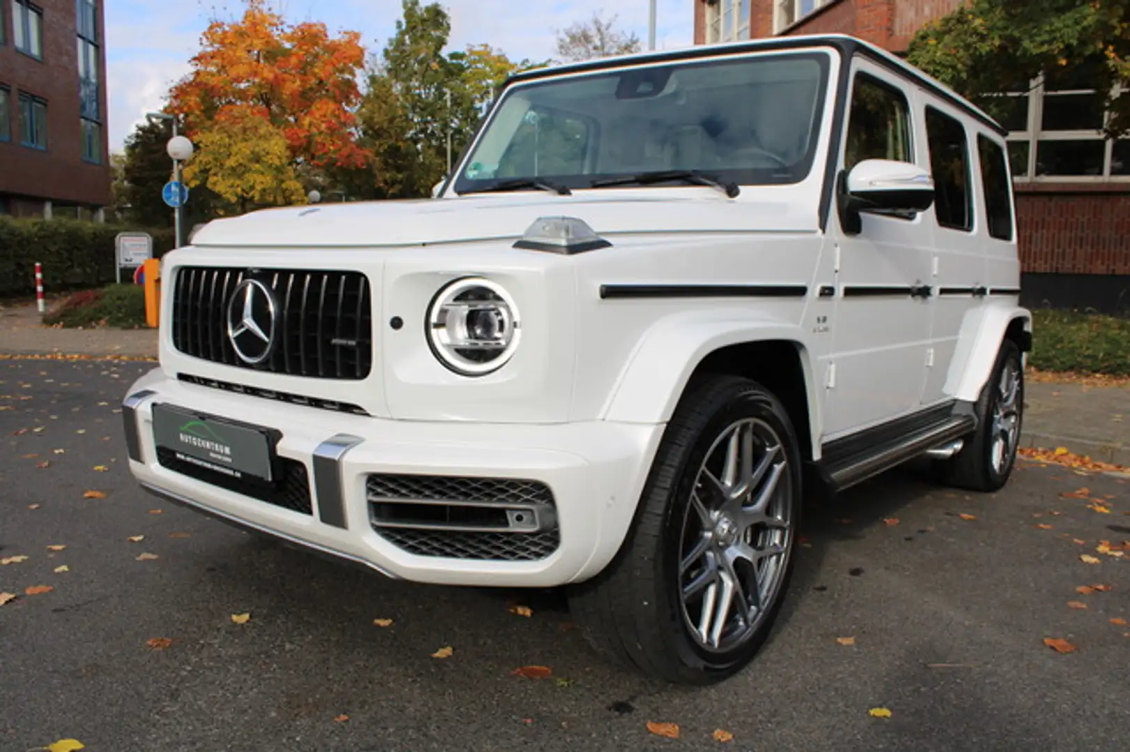Mercedes-Benz G 63 AMG 1.Hand/Burmester/Designo/360°/Multibeam Blanc - 2