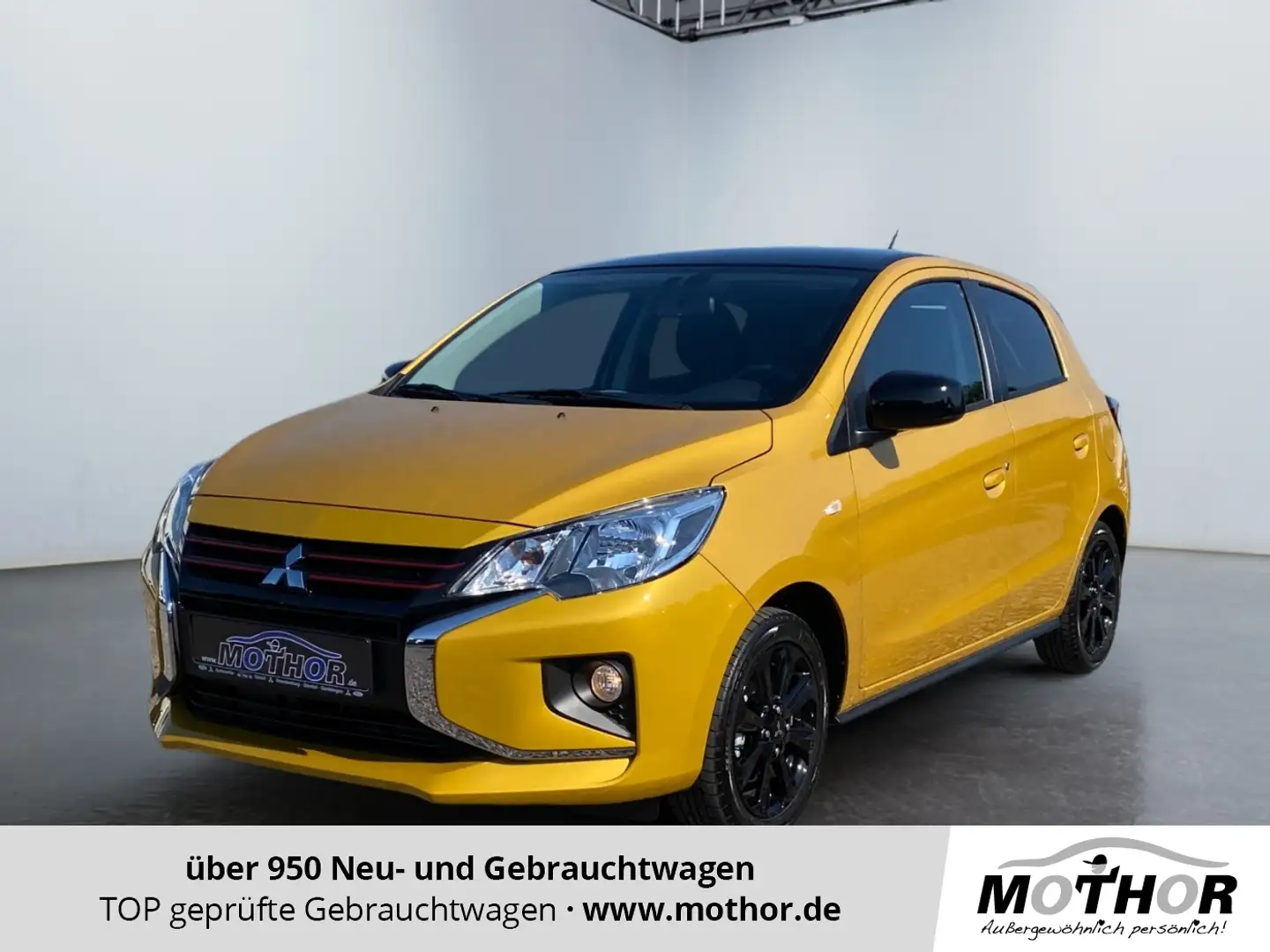 Mitsubishi Space Star Select+ Black 1,2 l MIVEC AS&G Kamera Gelb - 1