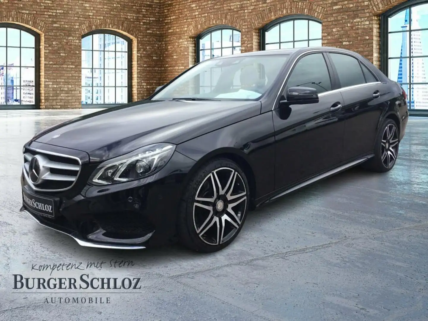 Mercedes-Benz E 350 BlueTEC Limousine Navi KAM SpurH PDC ACC Noir - 1