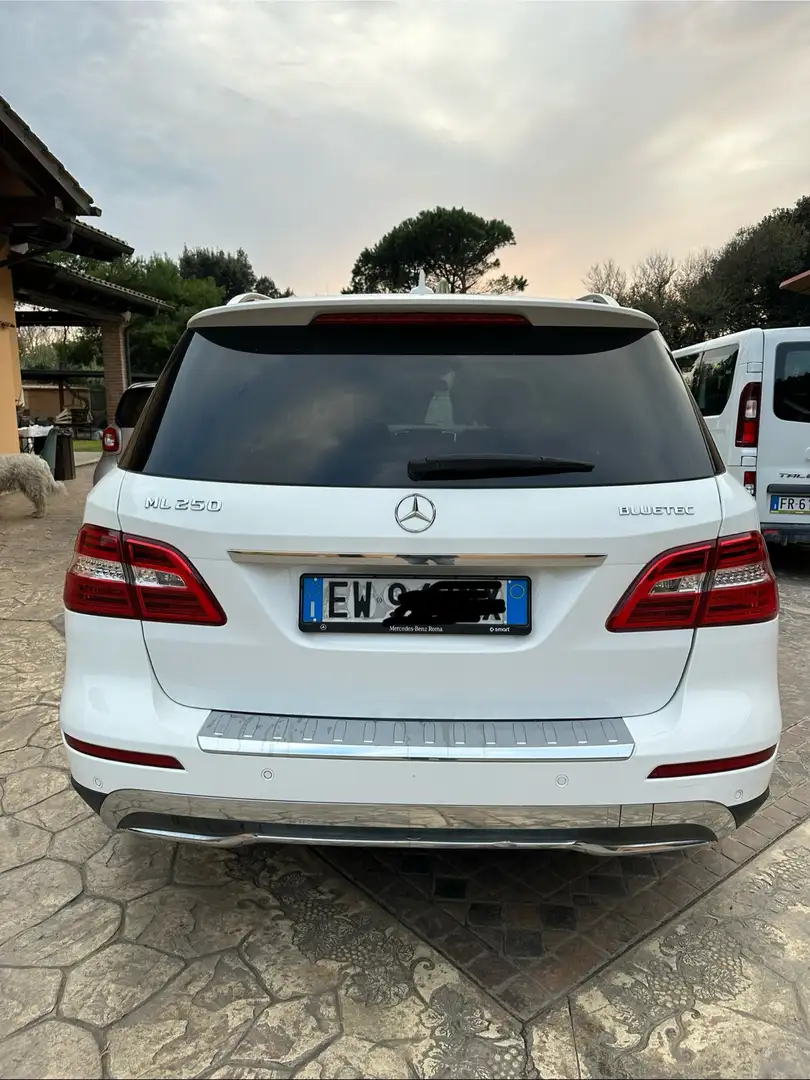 Mercedes-Benz ML 250 bt Premium 4matic auto Bianco - 2