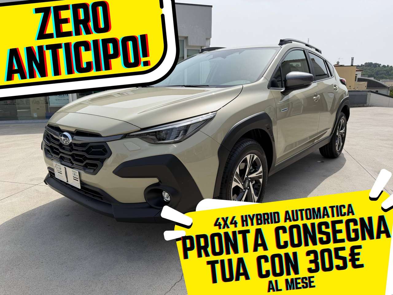 Subaru Crosstrek 2.0 HYBRID STYLE ZERO ANTICIPO TUA A 305€ AL MESE