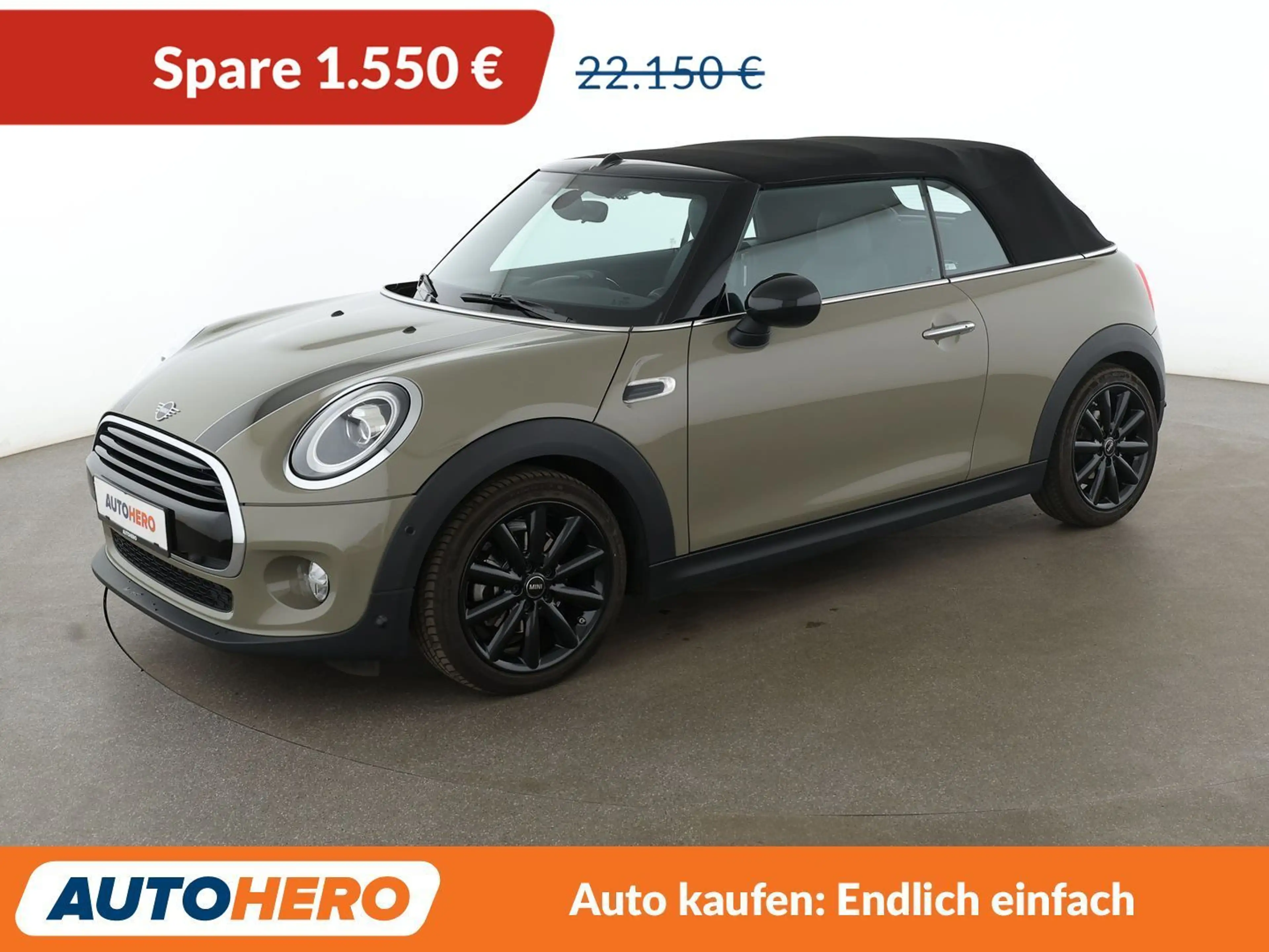 MINI Cooper Cabrio Cooper Aut.*NAVI*LED*PDC*TEMPO*SHZ*ALU*KLIMA*