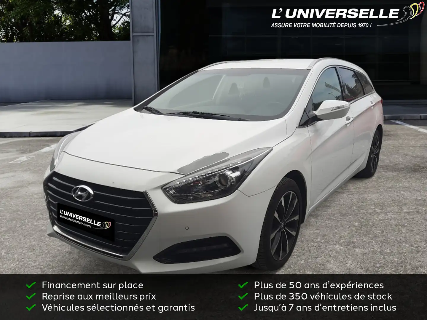Hyundai i40 PRIX MARCHAND OU EXPORT White - 1