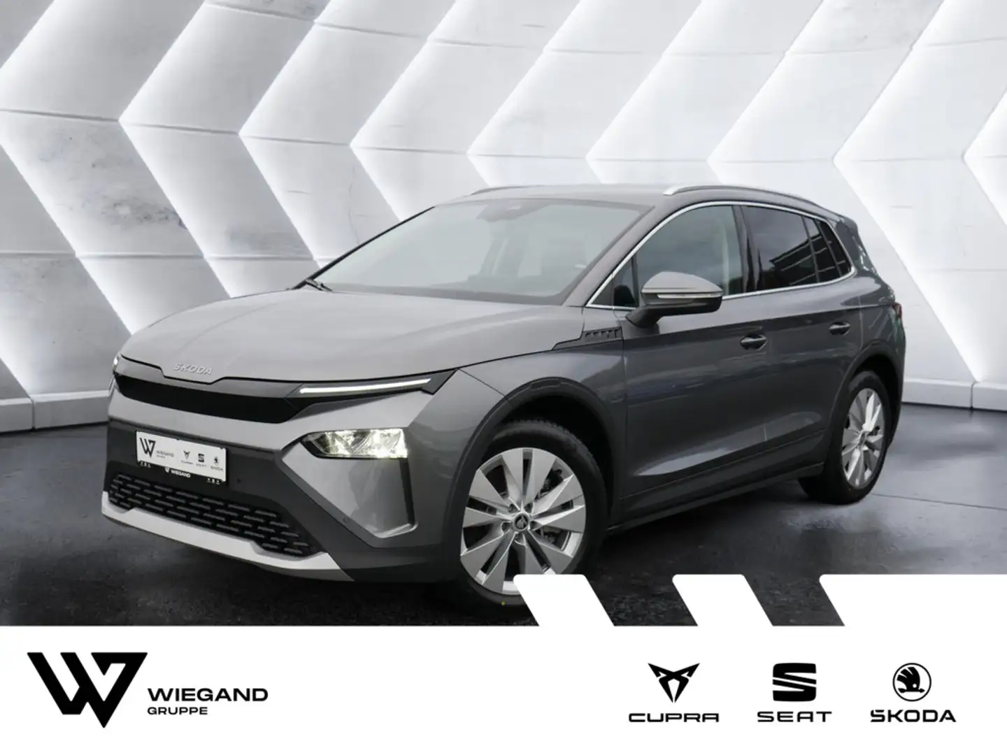 Skoda Elroq 85 Loft PDC SHZ KAMERA NAVI AHK ACC LED Grau - 1