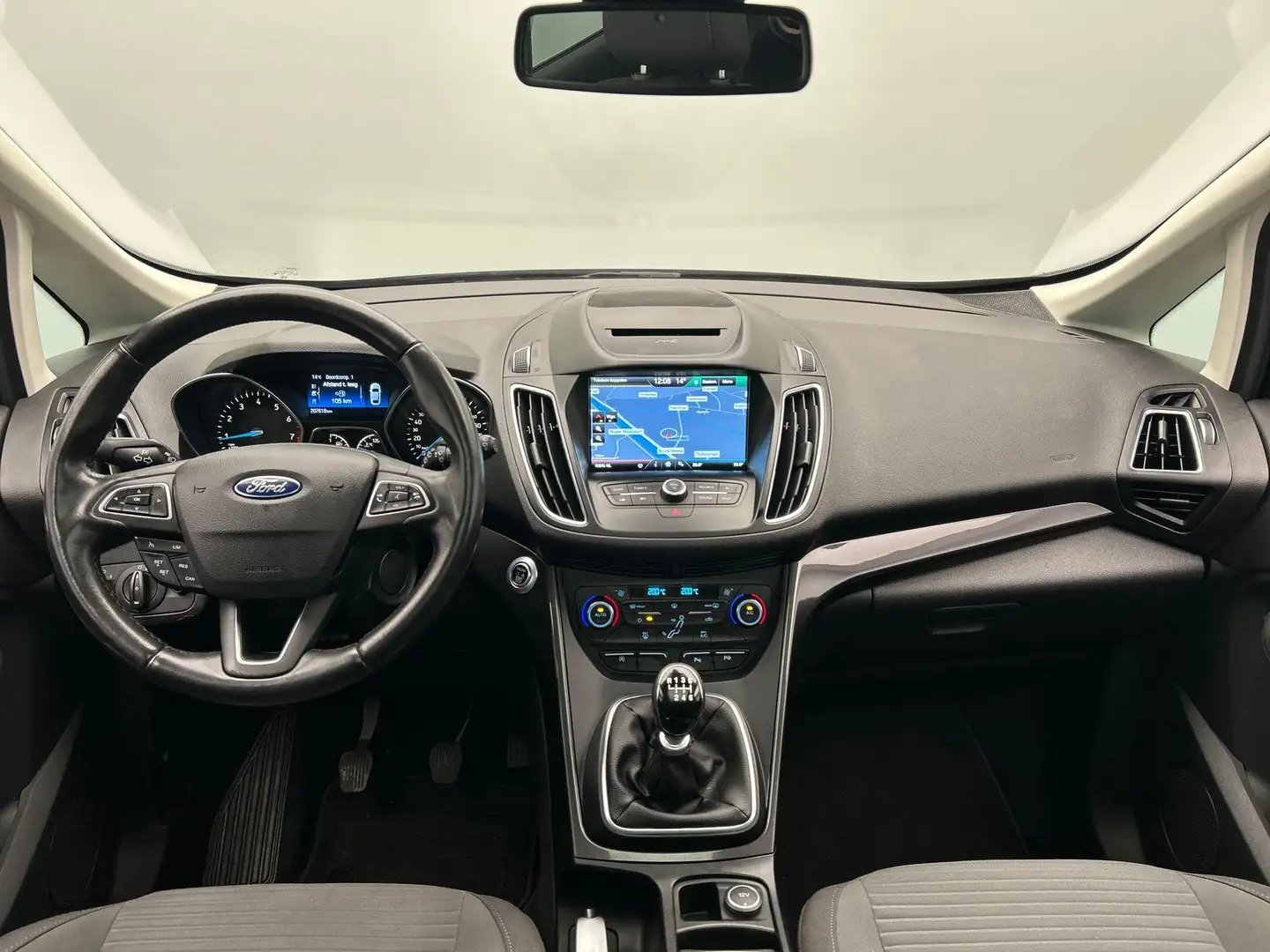 Ford C-Max 1.5 Titanium Panoramadak Trekhaak Navigatie Climat Noir - 2