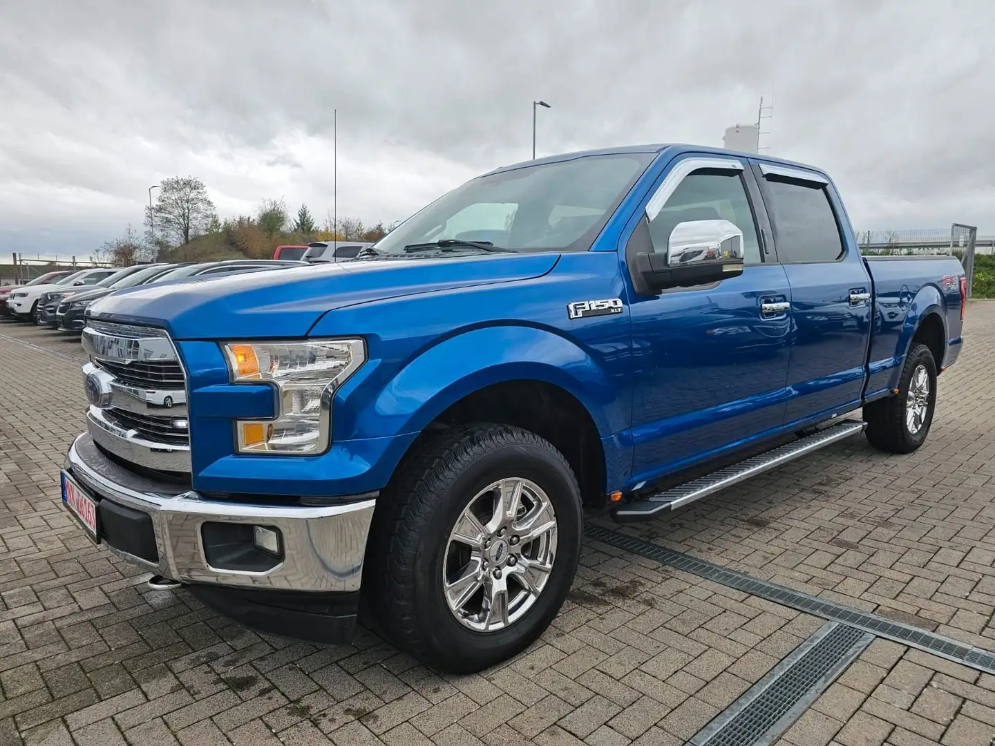 Ford F 150 5.0L V8 SuperCrew 4x4*Navi*AHK*6Si*LPG*ATM Blau - 1