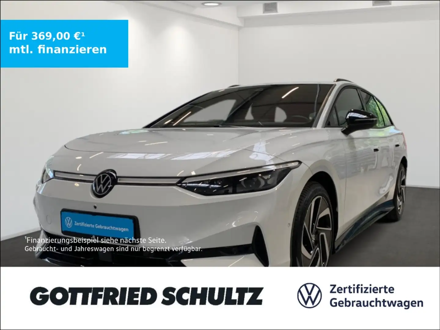 Volkswagen ID.7 Tourer PRO S 86kWh AHK CCS KAMERA NAVI CARPLAY Weiß - 1