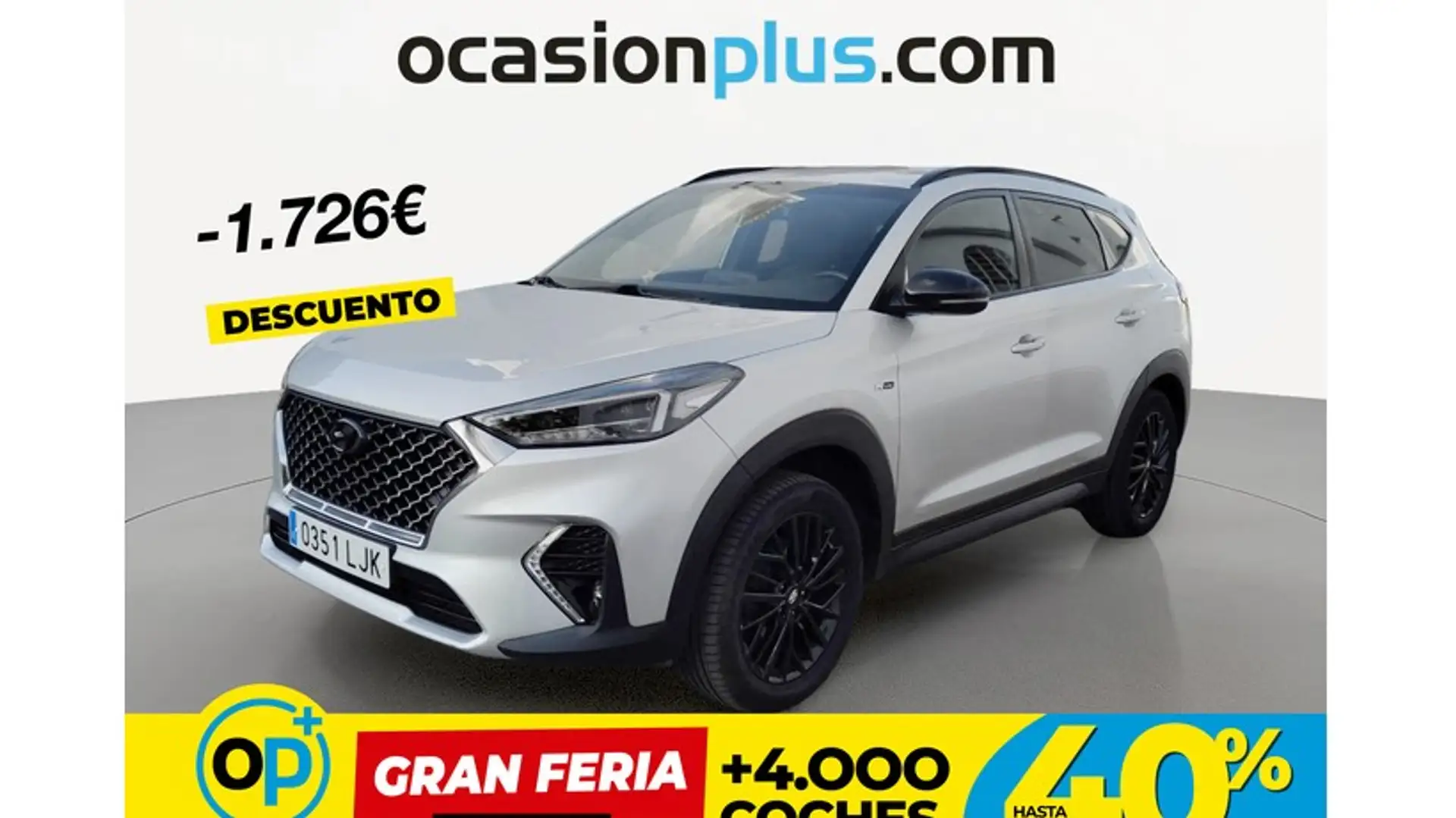 Hyundai TUCSON 1.6 GDI BE Nline Lite 4x2 Plateado - 1