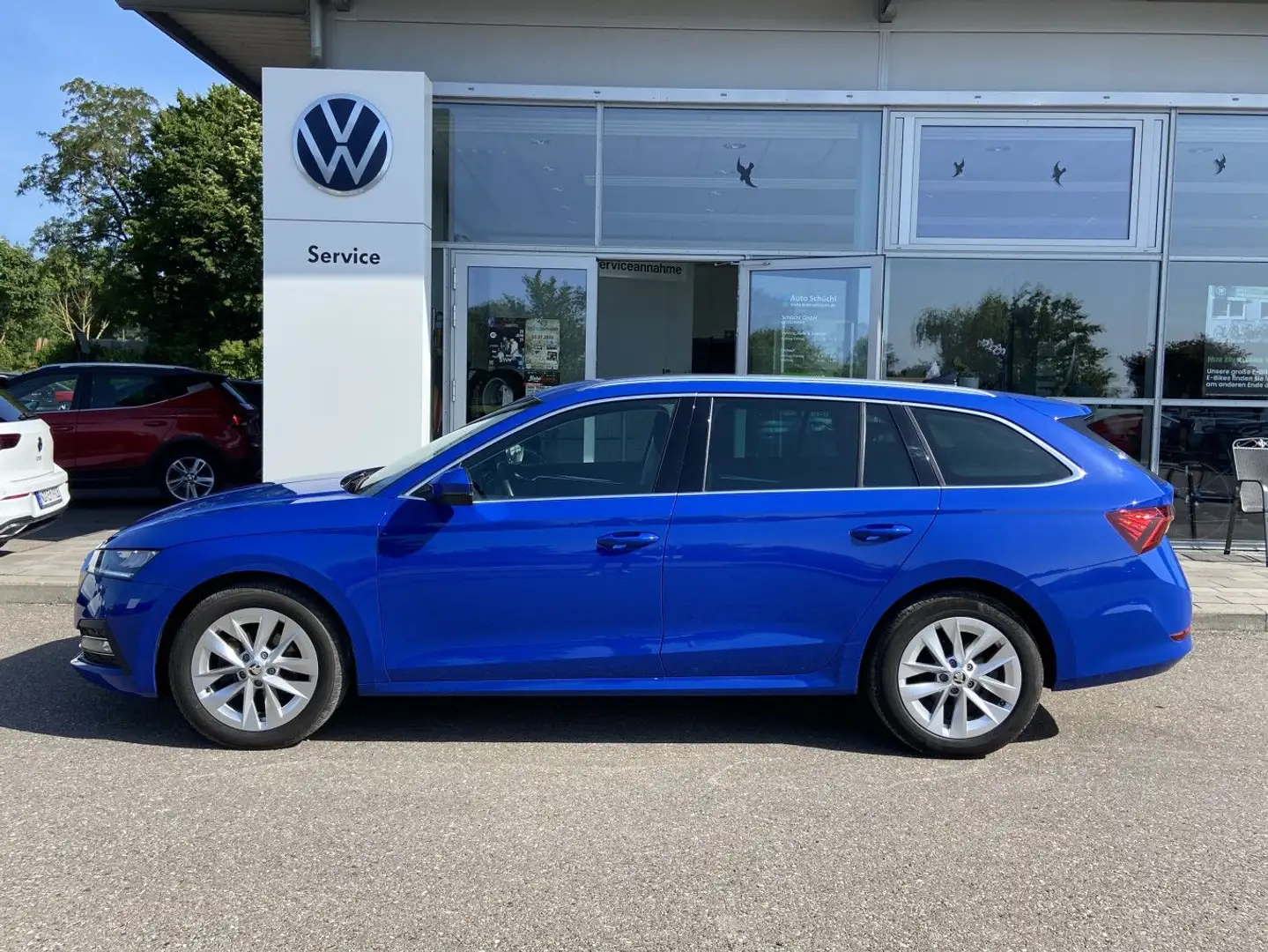 Skoda Octavia Combi 2.0 TDI Style First Edition 17"+NA Blau - 2
