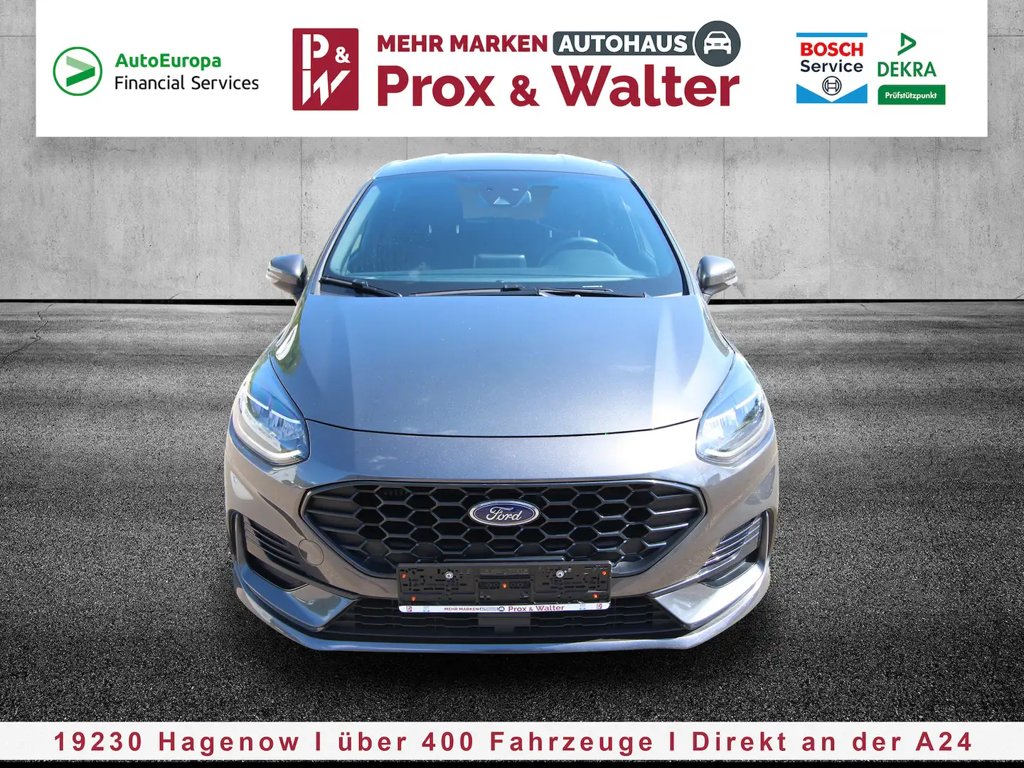 Ford Fiesta EcoBoost M-Hybrid ST-Line LED+SITZHEIZUNG Grey - 1