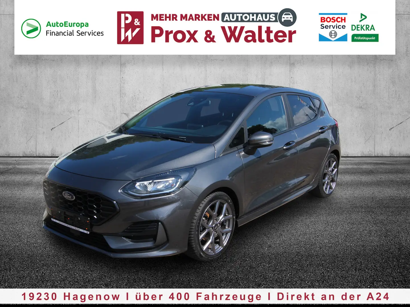 Ford Fiesta EcoBoost M-Hybrid ST-Line LED+SITZHEIZUNG Grey - 2