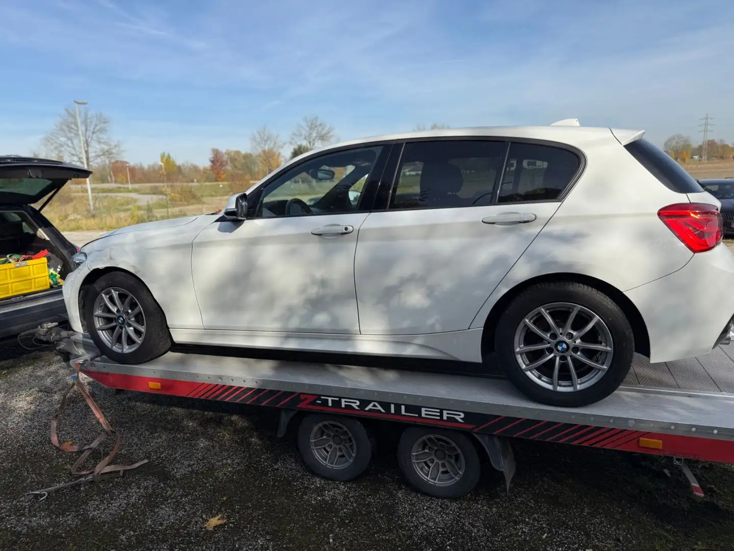 BMW 116 d M Sport I Automatik I Euro 6 Blanc - 2