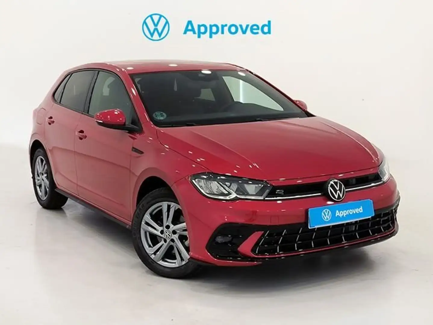 Volkswagen Polo 1.0 TSI R-Line DSG 85kW Rood - 1