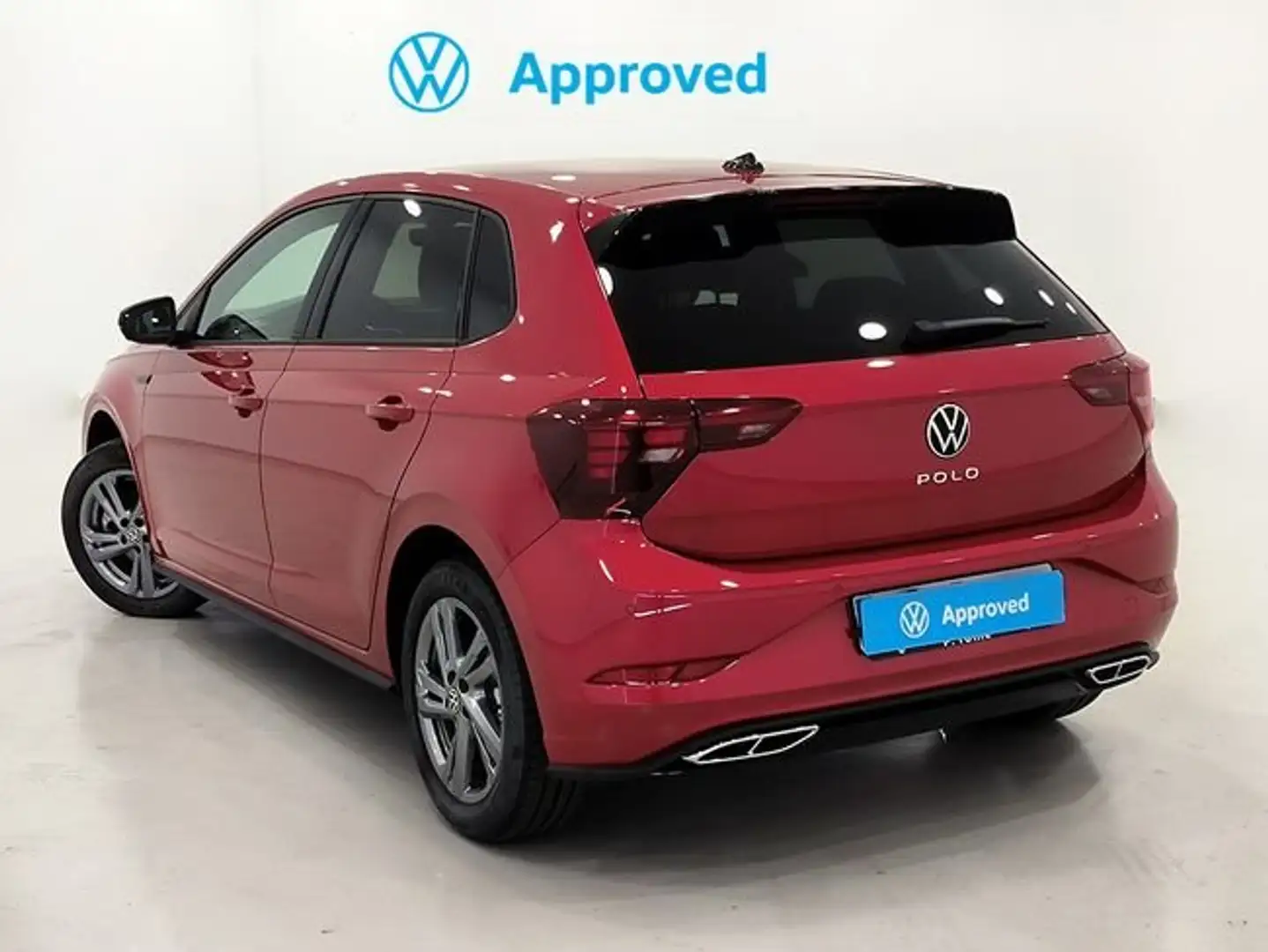 Volkswagen Polo 1.0 TSI R-Line DSG 85kW Rood - 2