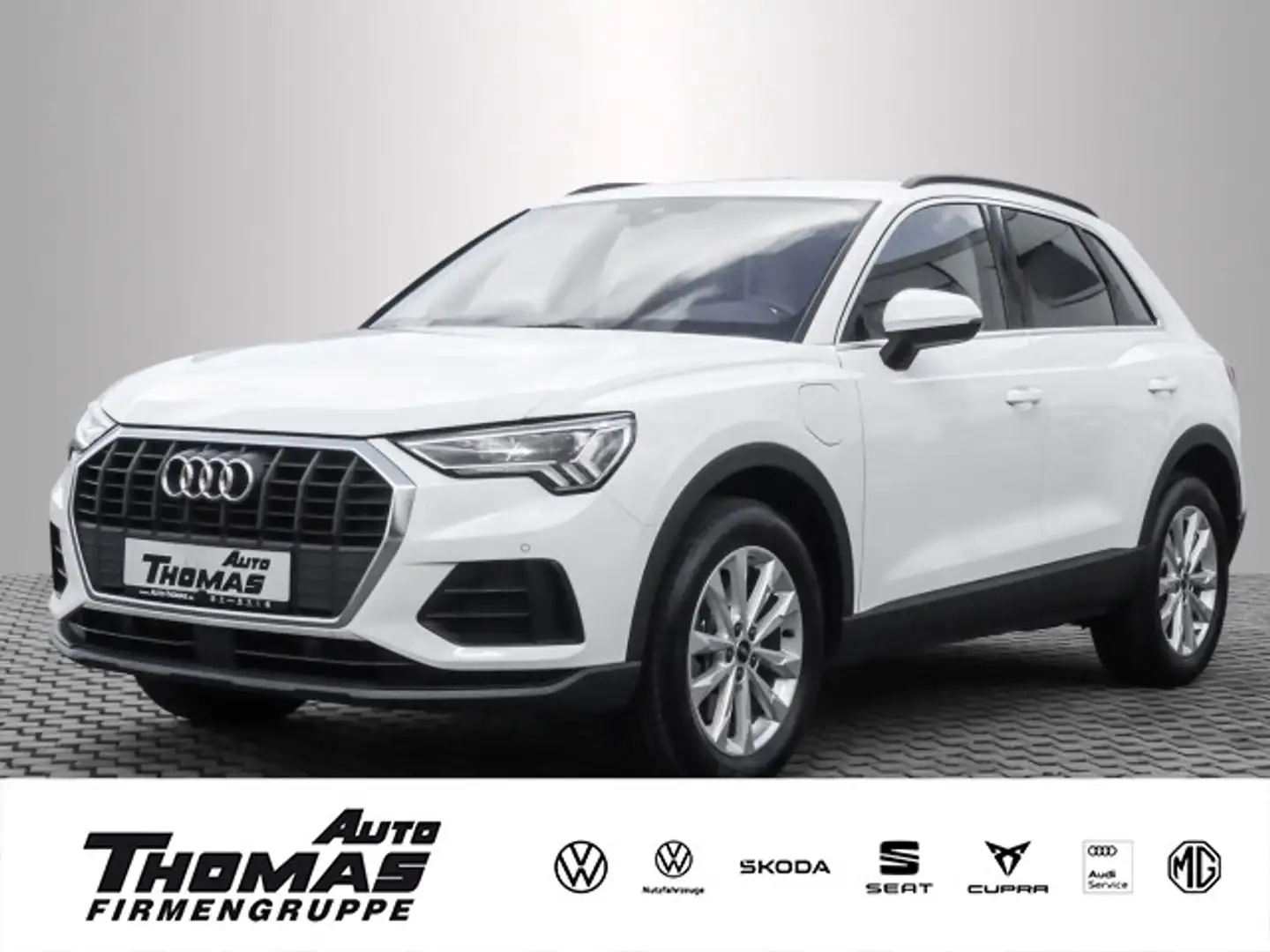 Audi Q3 45 TFSI e S tronic LED+PDC+RFK+SHZ Wit - 1