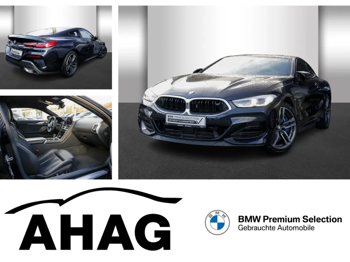 BMW M850 i xDrive Coupe Innovationsp. Komfortzugang Schwarz - 1