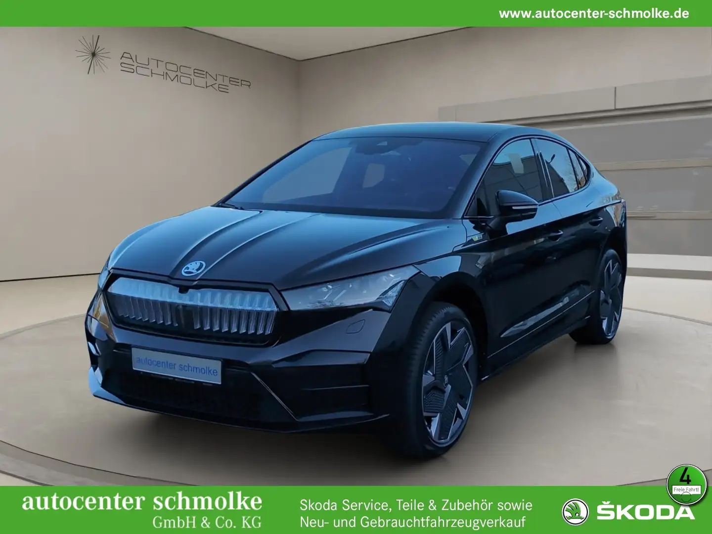 Skoda Enyaq Enyaq Coupe RS 85 250 kW 4x4 PANO KESSY NAV LED Schwarz - 1