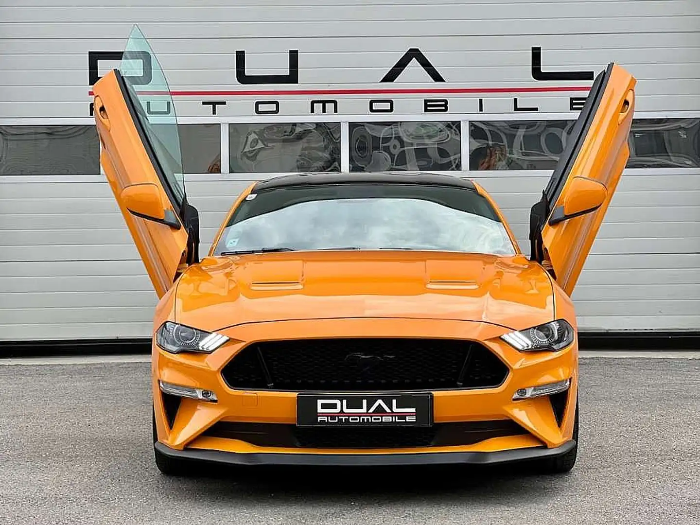 Ford Mustang 5,0 Ti-VCT V8 GT Aut./BULLITT/FLÜGELTÜREN/LED/NAVI Orange - 1