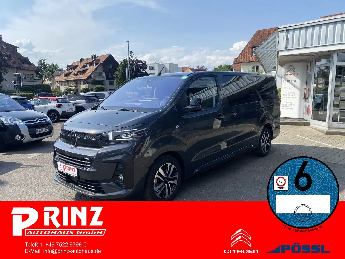 Citroen Spacetourer Spacetourer Plus XL 2.0 BlueHDi 180 PS *9-Sitzer Grau - 1
