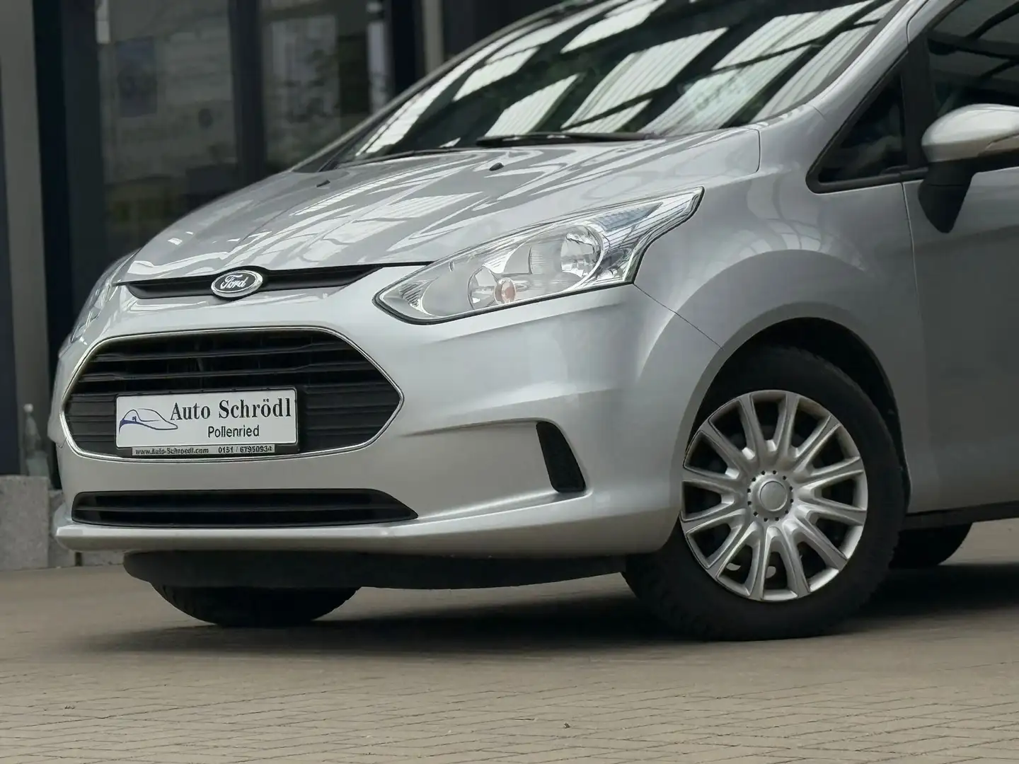 Ford B-Max Trend 1.0 EcoBoost, AHK, Klima, Sitzheiz, USB, CD Argent - 2