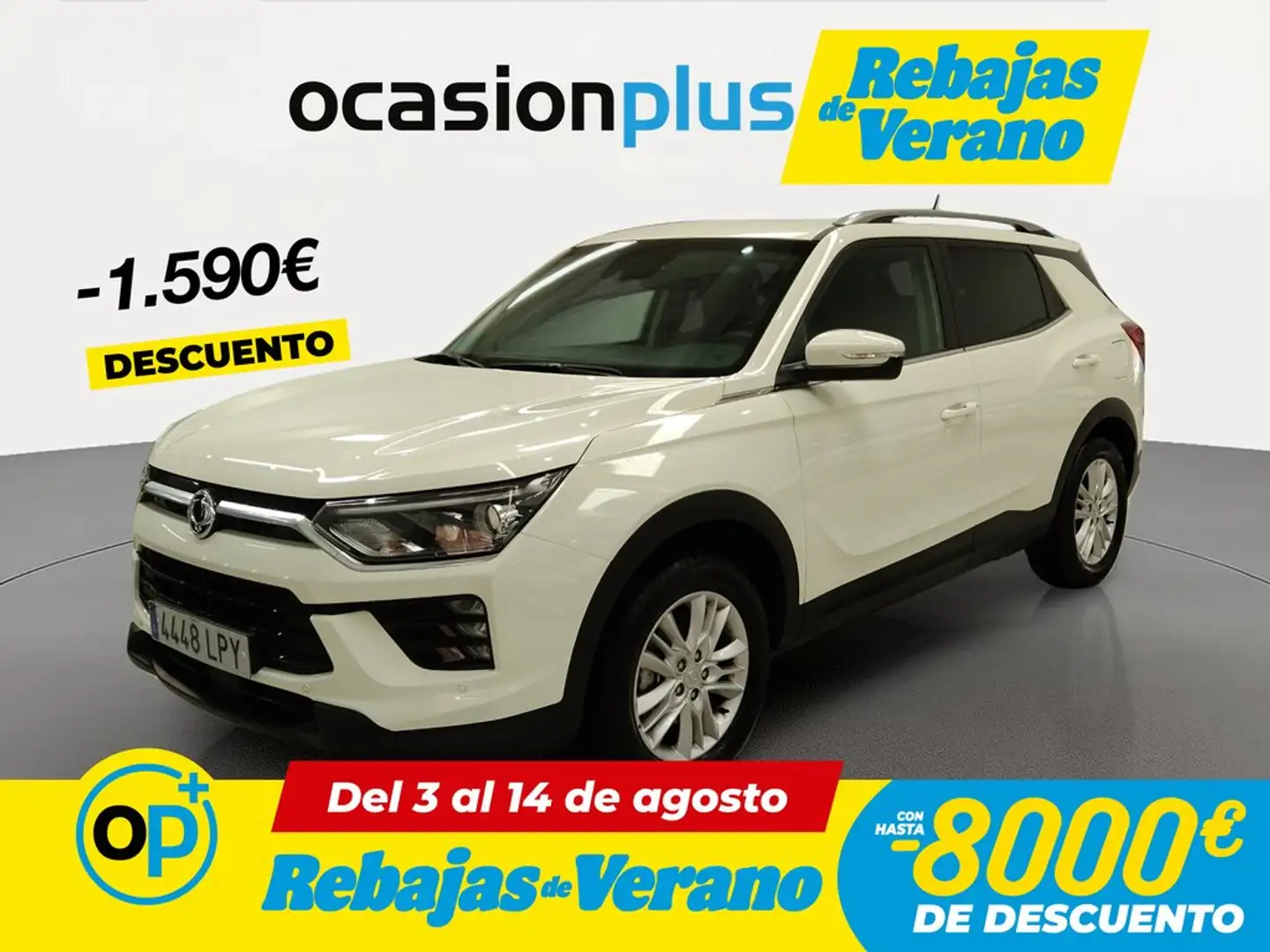 SsangYong Korando G15 Urban 4x2 L.P. Blanco - 1