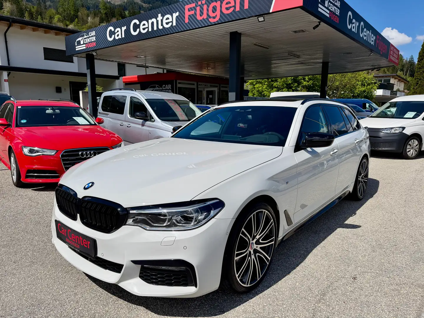 BMW 530 530 d xDrive M Sport 20zoll Weiß - 2
