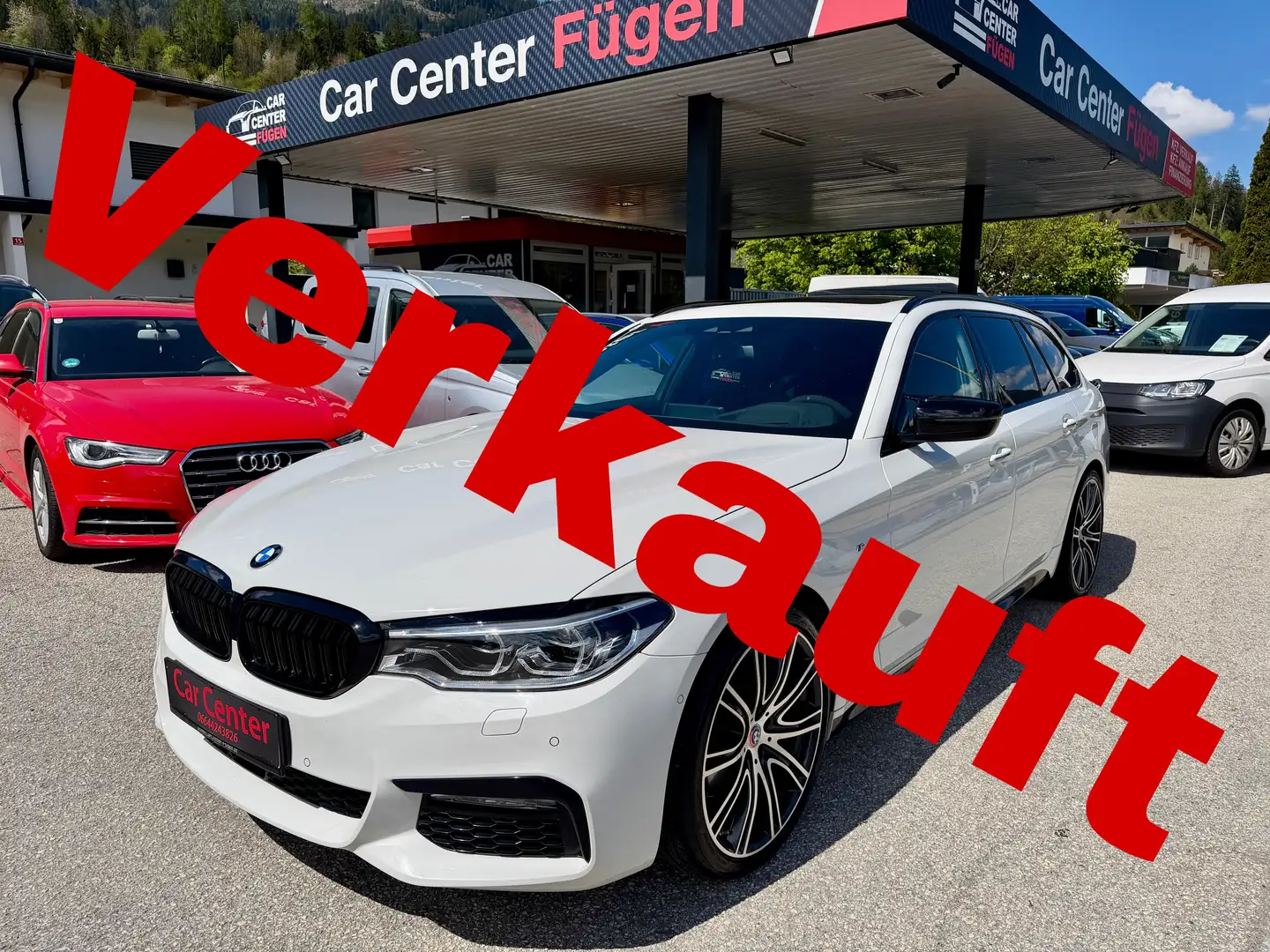 BMW 530 530 d xDrive M Sport 20zoll Weiß - 1