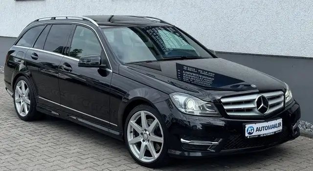 Mercedes-Benz C 350 T CDI AMG I.Hand 100%Service! BlueEff.