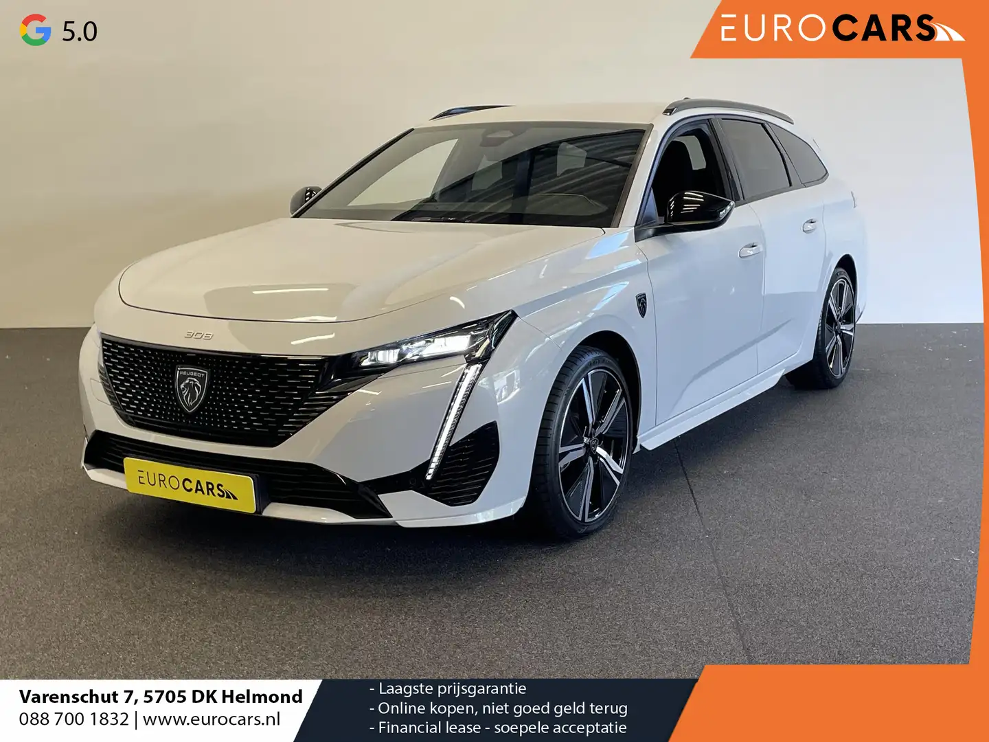 Peugeot 308 1.2 PureTech GT Climate control Adaptive cruise co Weiß - 1